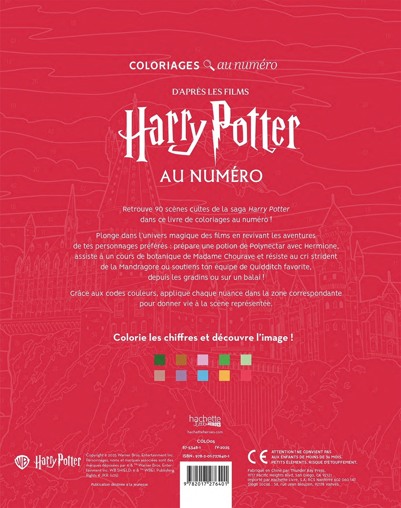 Harry Potter au numéro -  - HACHETTE HEROES