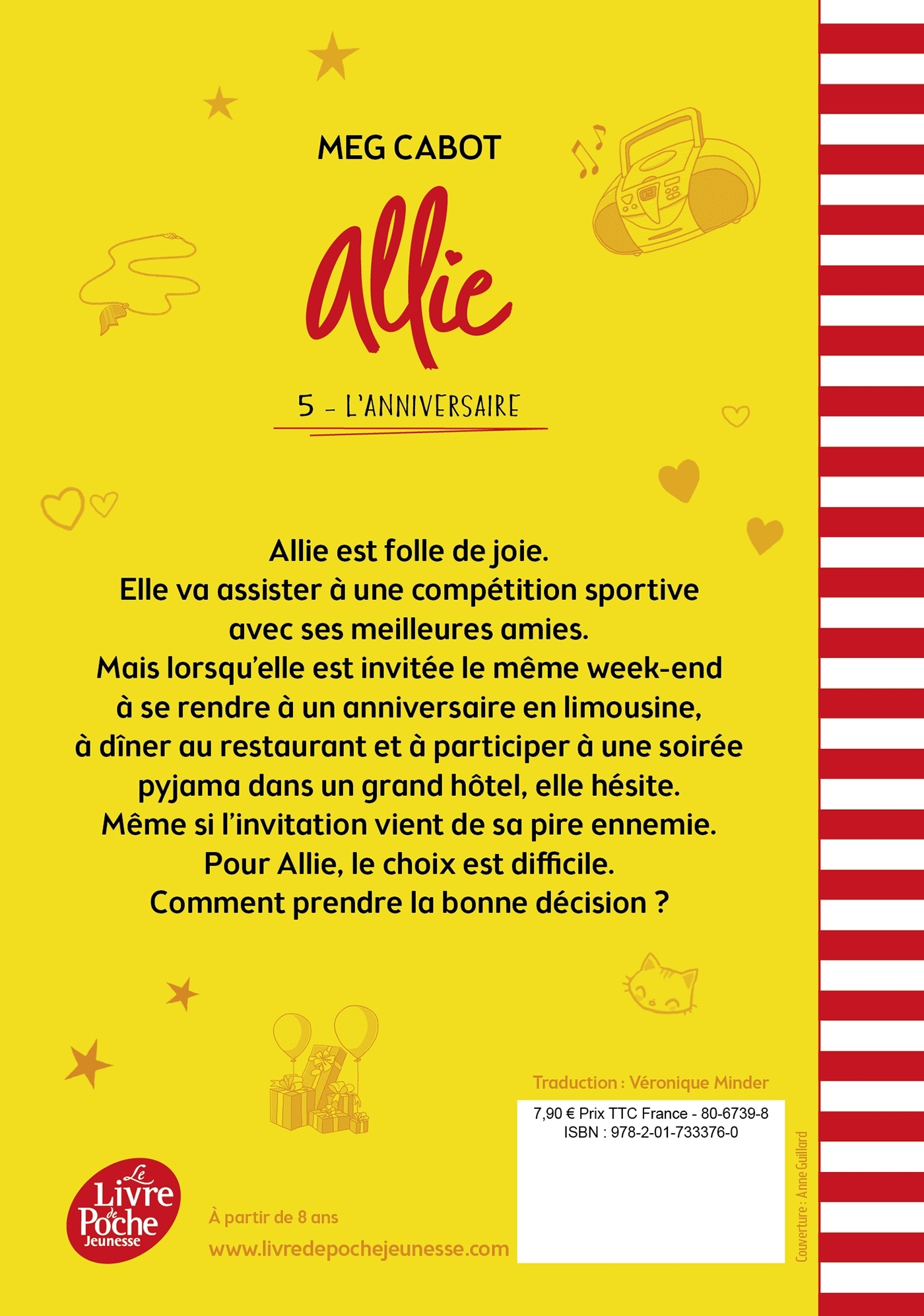 Allie - Tome 5 - Meg Cabot - POCHE JEUNESSE