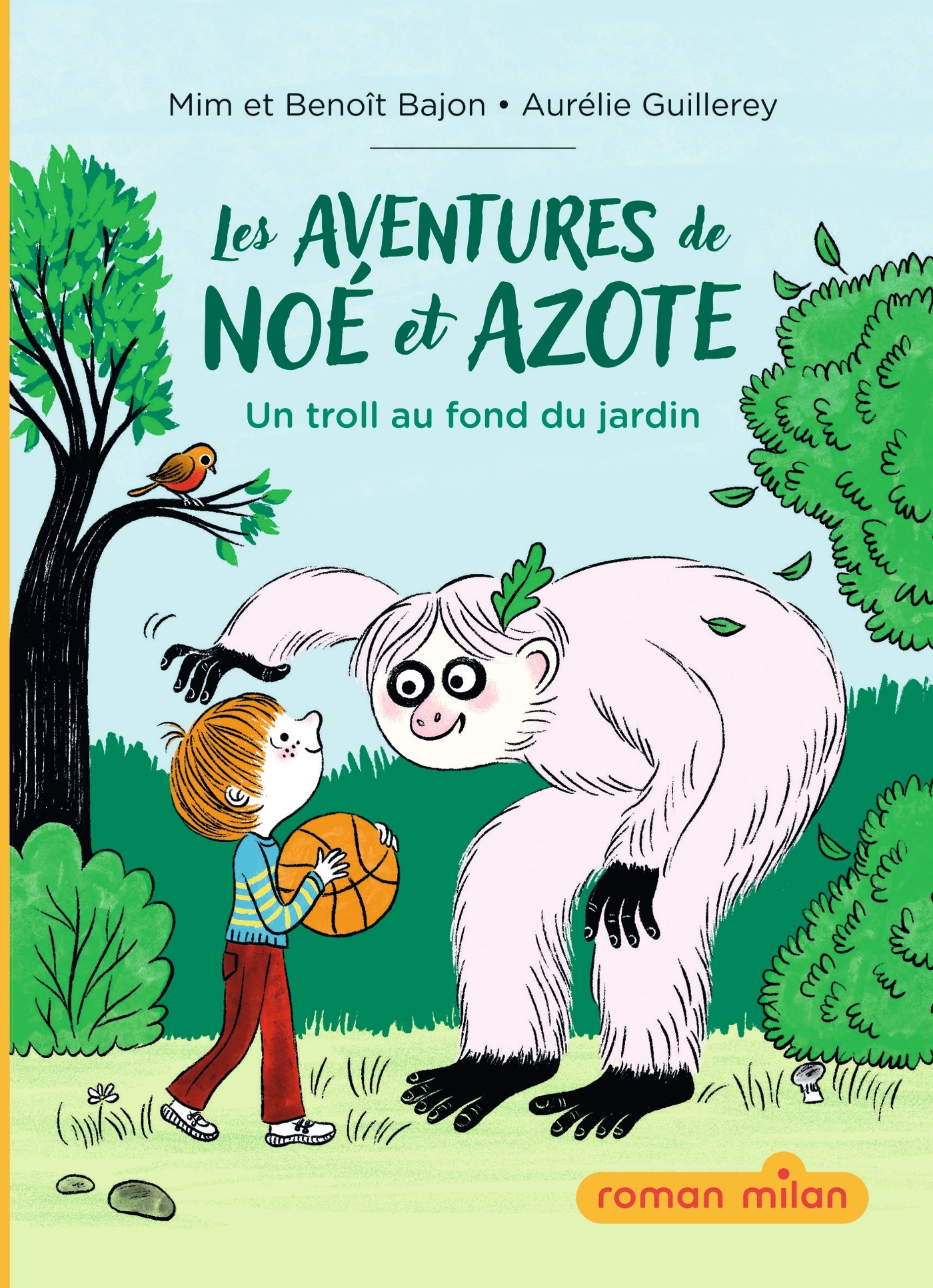 Les aventures de Noé et Azote, Tome 01 -  Mim, Benoît Bajon - MILAN