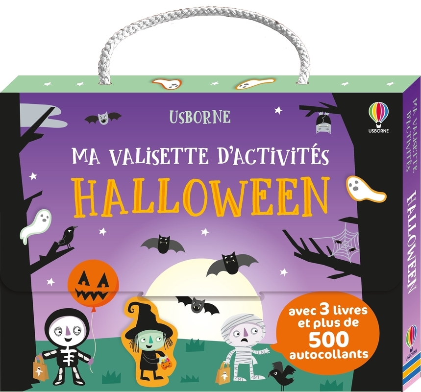 Halloween - Ma valisette d'activités - dès 3 ans -  Collectif - USBORNE