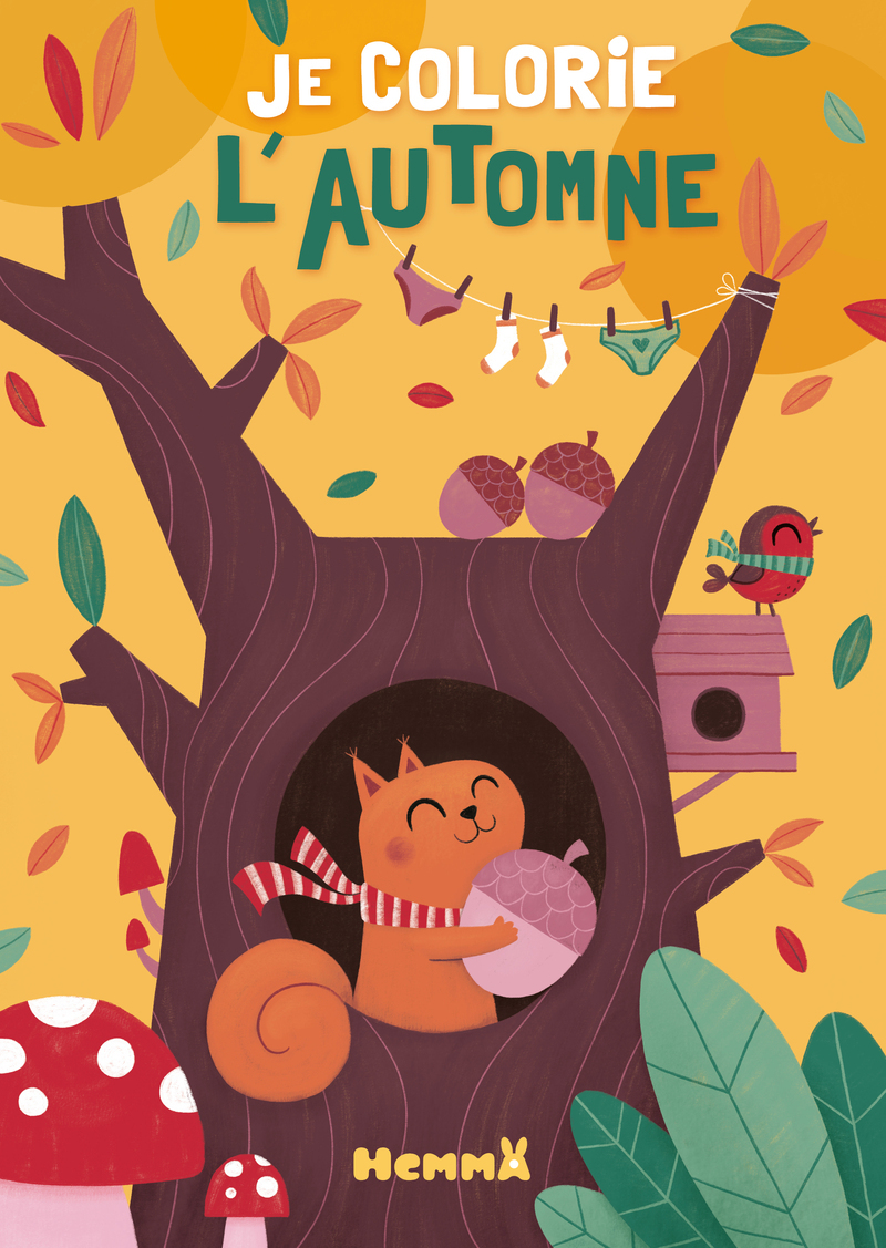 Je colorie L'automne -  Collectif - HEMMA
