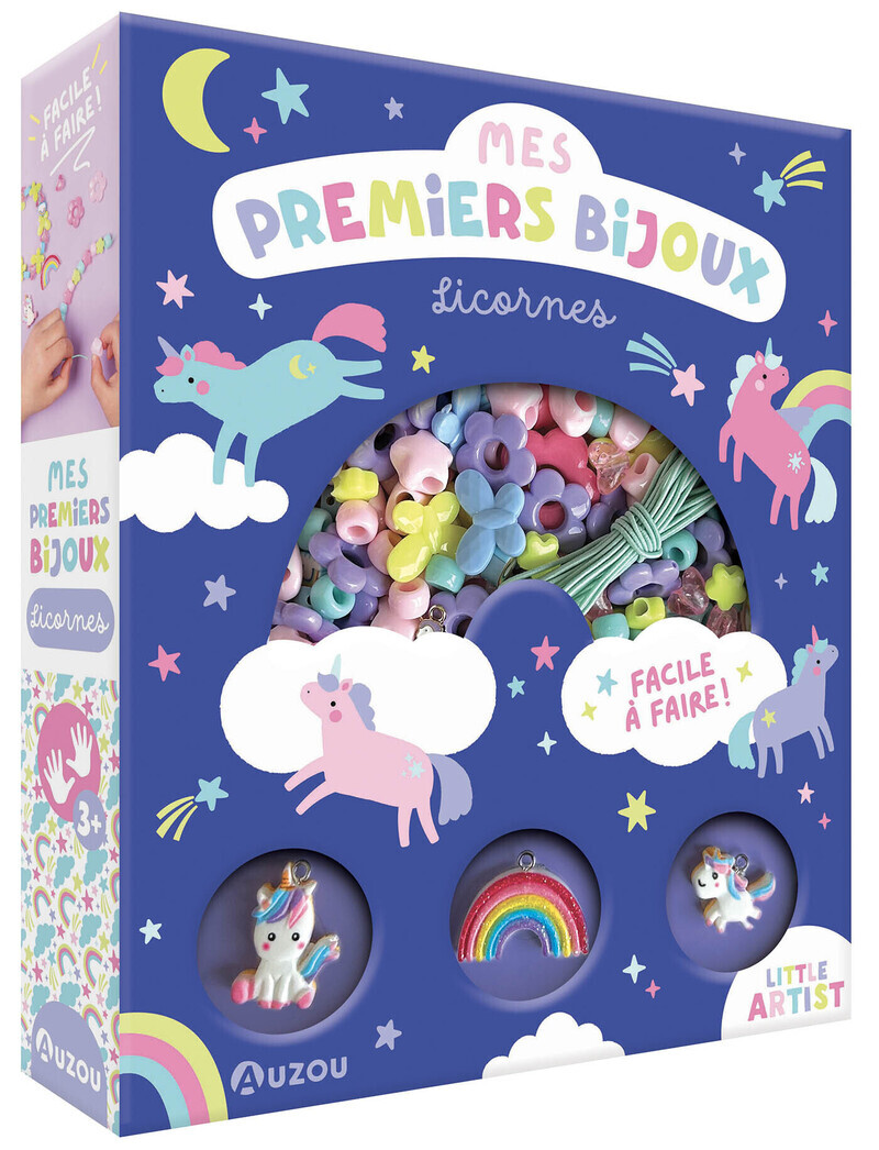 Mes premiers bijoux - licornes - Facile à faire ! -  - AUZOU