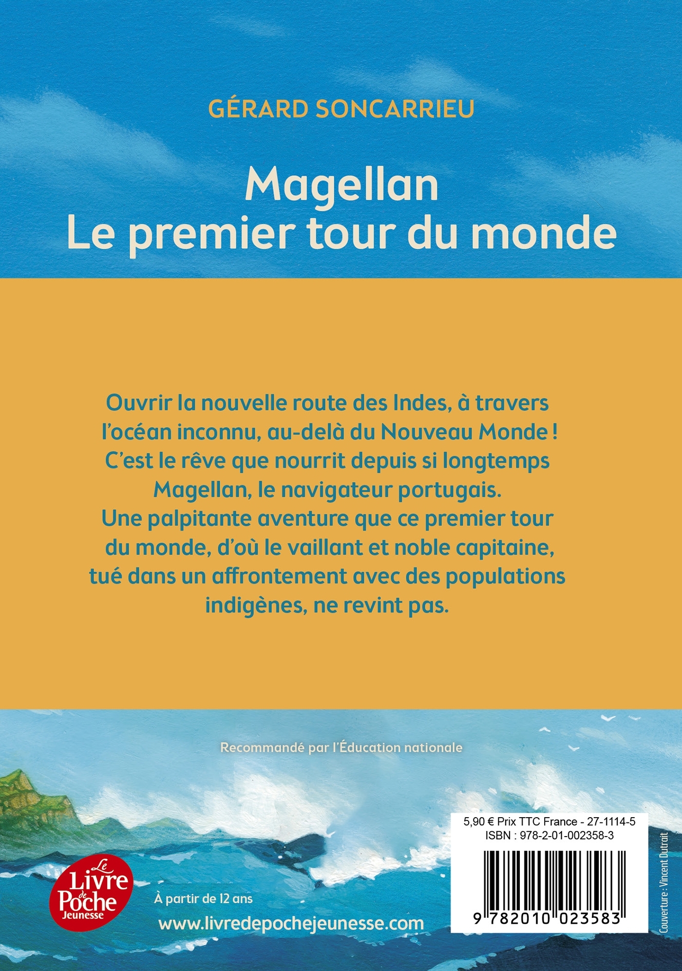 Magellan - Le premier tour du monde - Gérard Soncarrieu - POCHE JEUNESSE