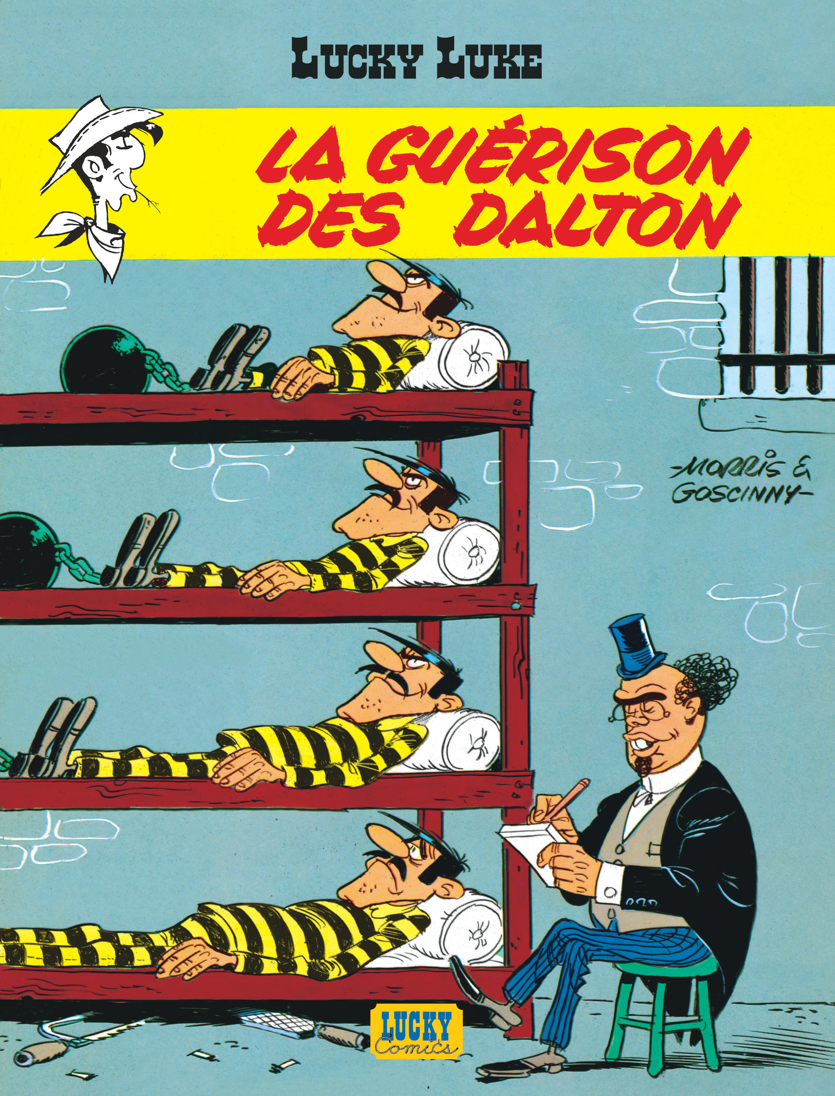 Lucky Luke - Tome 12 - La Guérison des Dalton -  Goscinny - LUCKY