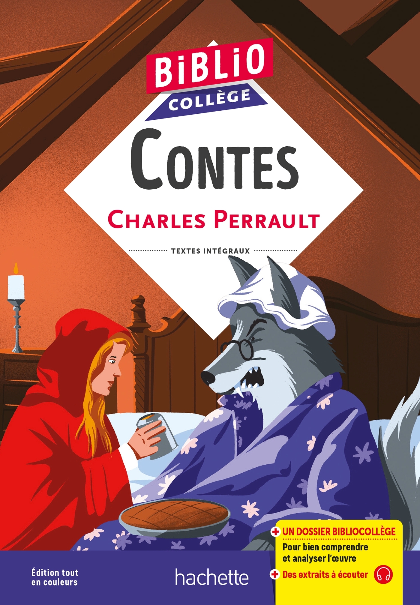 Bibliocollège - Contes, Perrault - Charles Perrault, Virginie Bouchard, Véronique Le Quintrec - HACHETTE EDUC