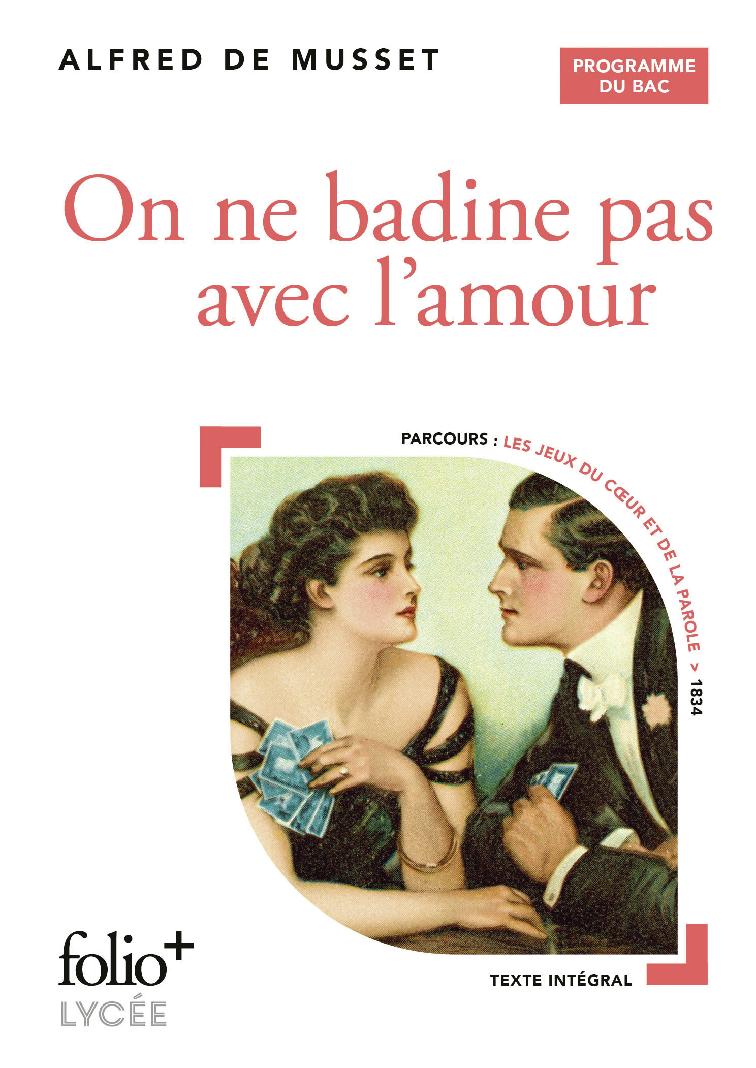 On ne badine pas avec l'amour - Alfred de Musset - FOLIO