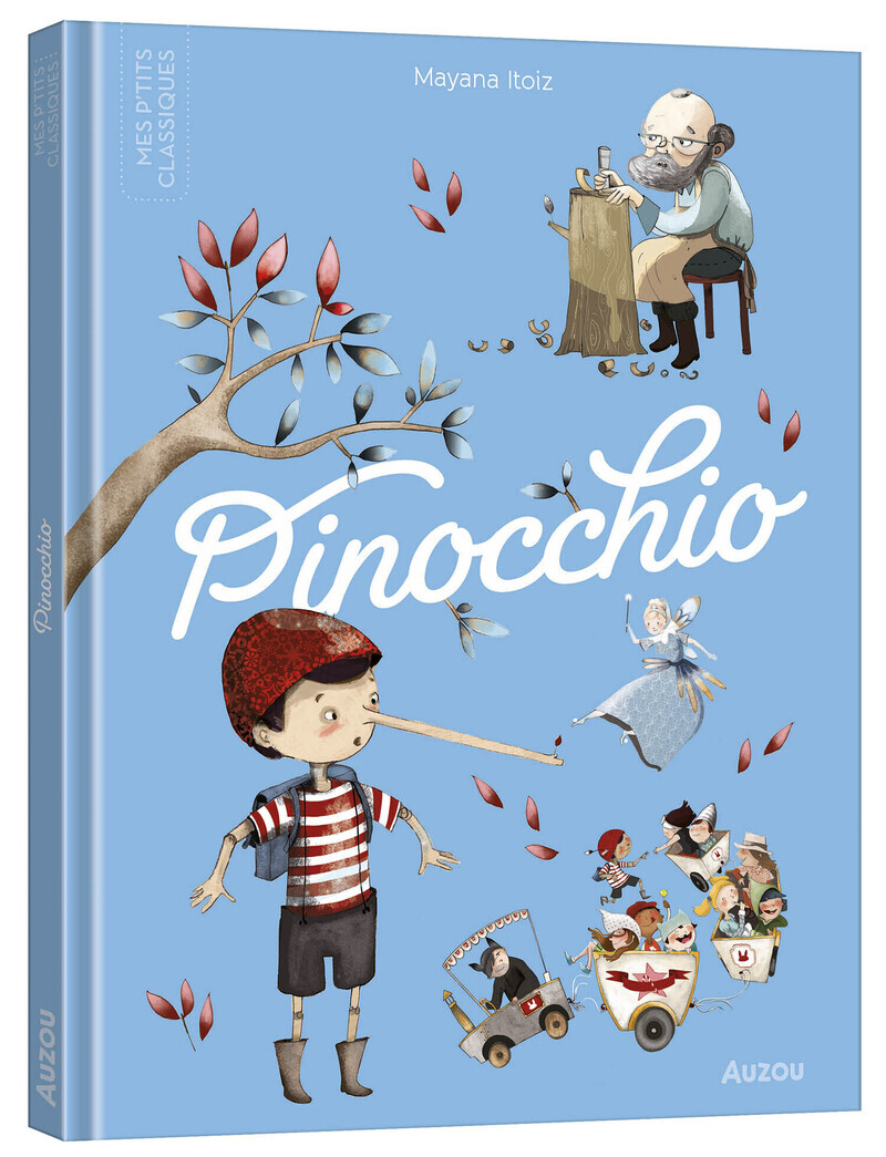 LES P'TITS CLASSIQUES A ECOUTER - PINOCCHIO - Carole BOURSET,  Collectif - AUZOU