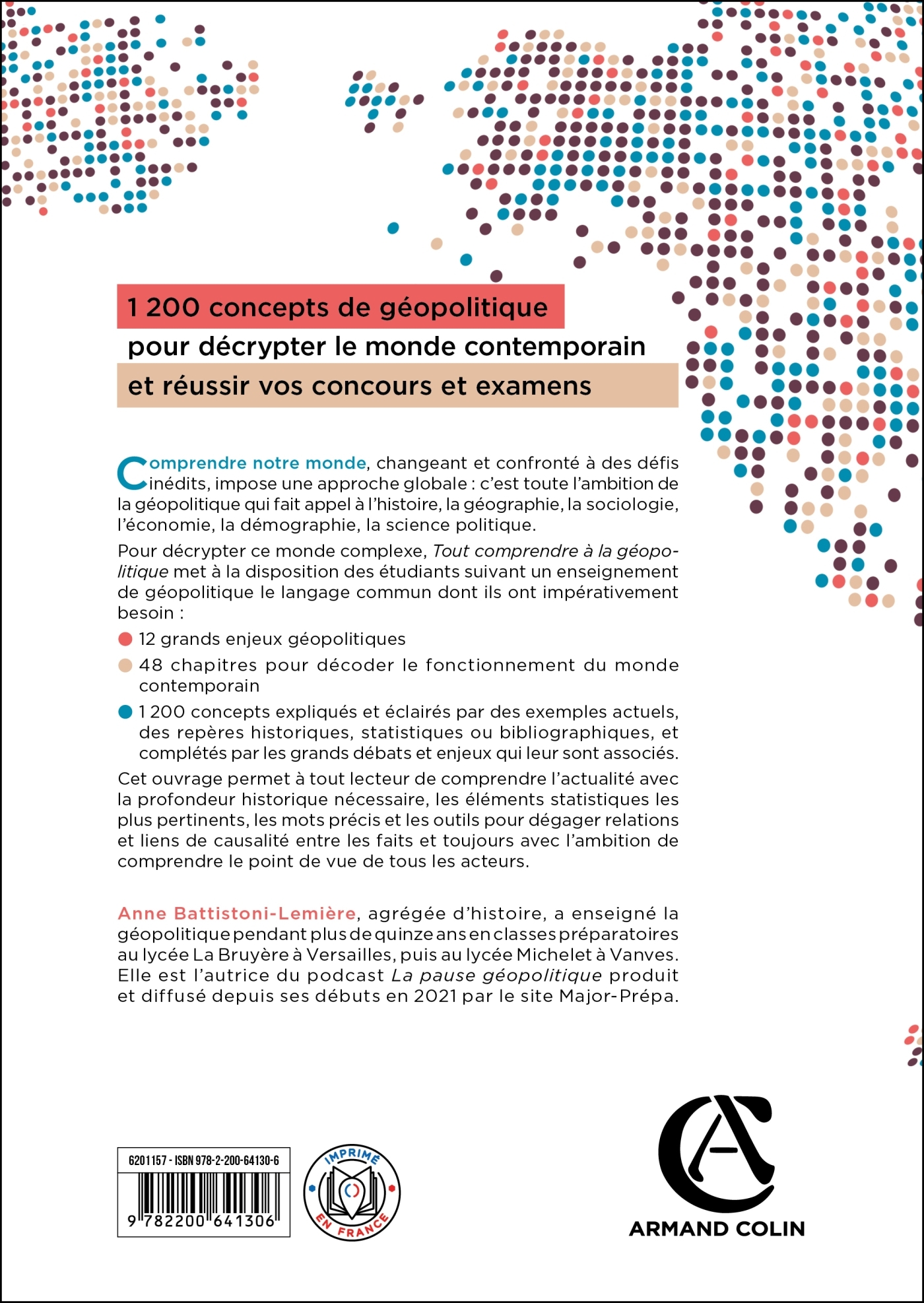 Tout comprendre à la géopolitique - 2e éd. - Anne Battistoni-Lemière - ARMAND COLIN