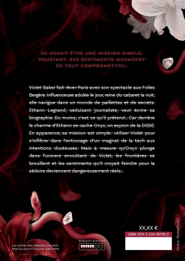 Les Légendes - tome 2 - Blood Vipers - Dahlia Blake - ALBIN MICHEL