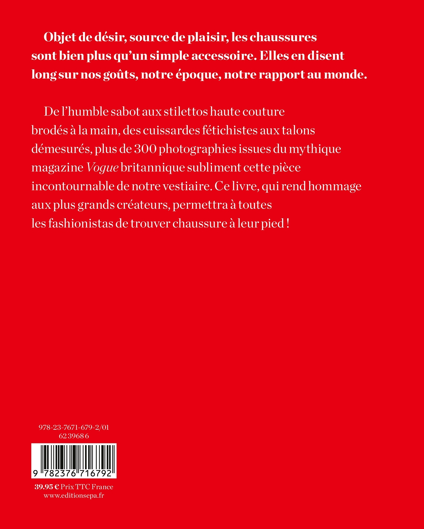 VOGUE - The Shoe - HARRIET QUICK - EPA