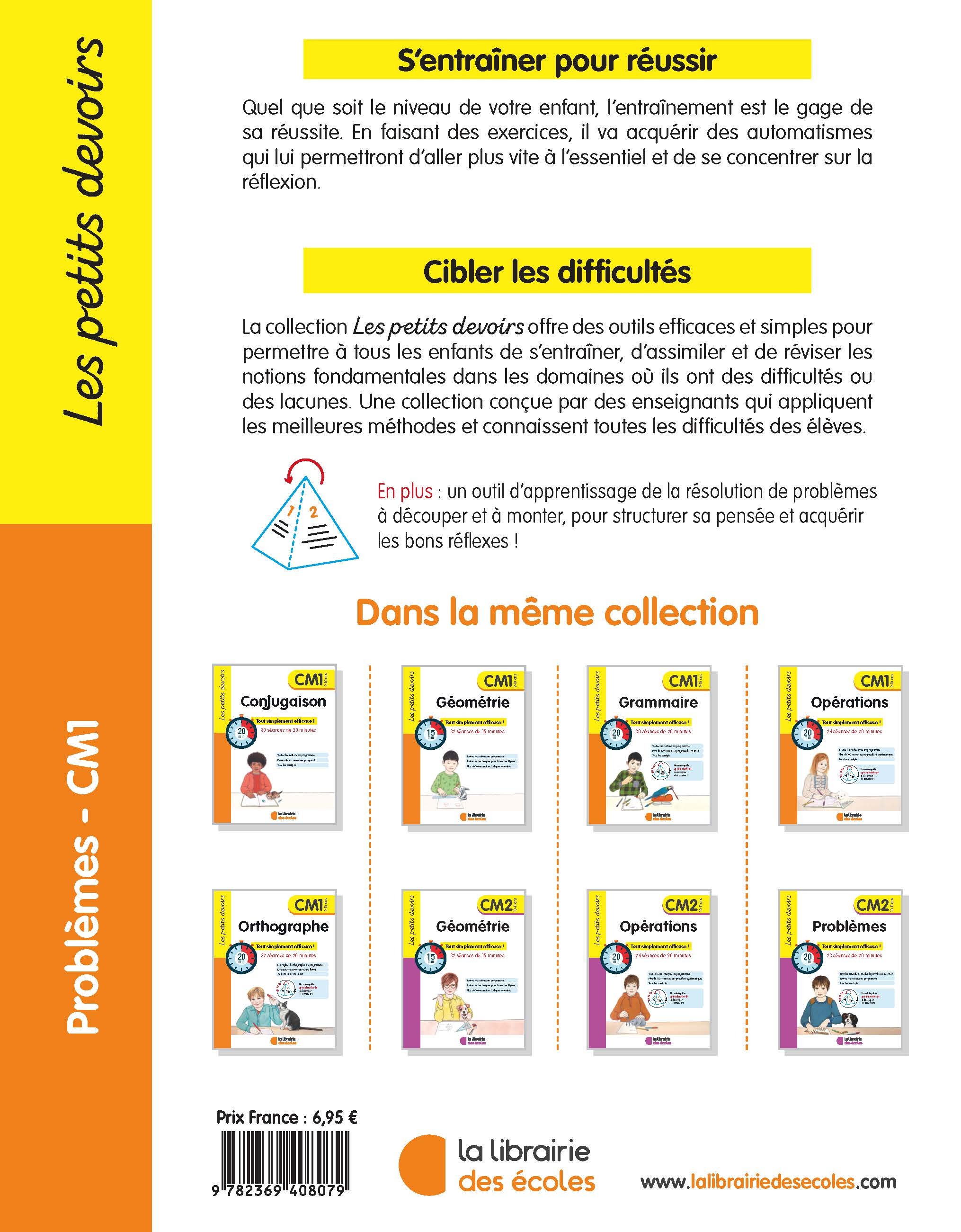 Les petits devoirs - Problèmes CM1 - Pierre Tribouillard - LIB DES ECOLES
