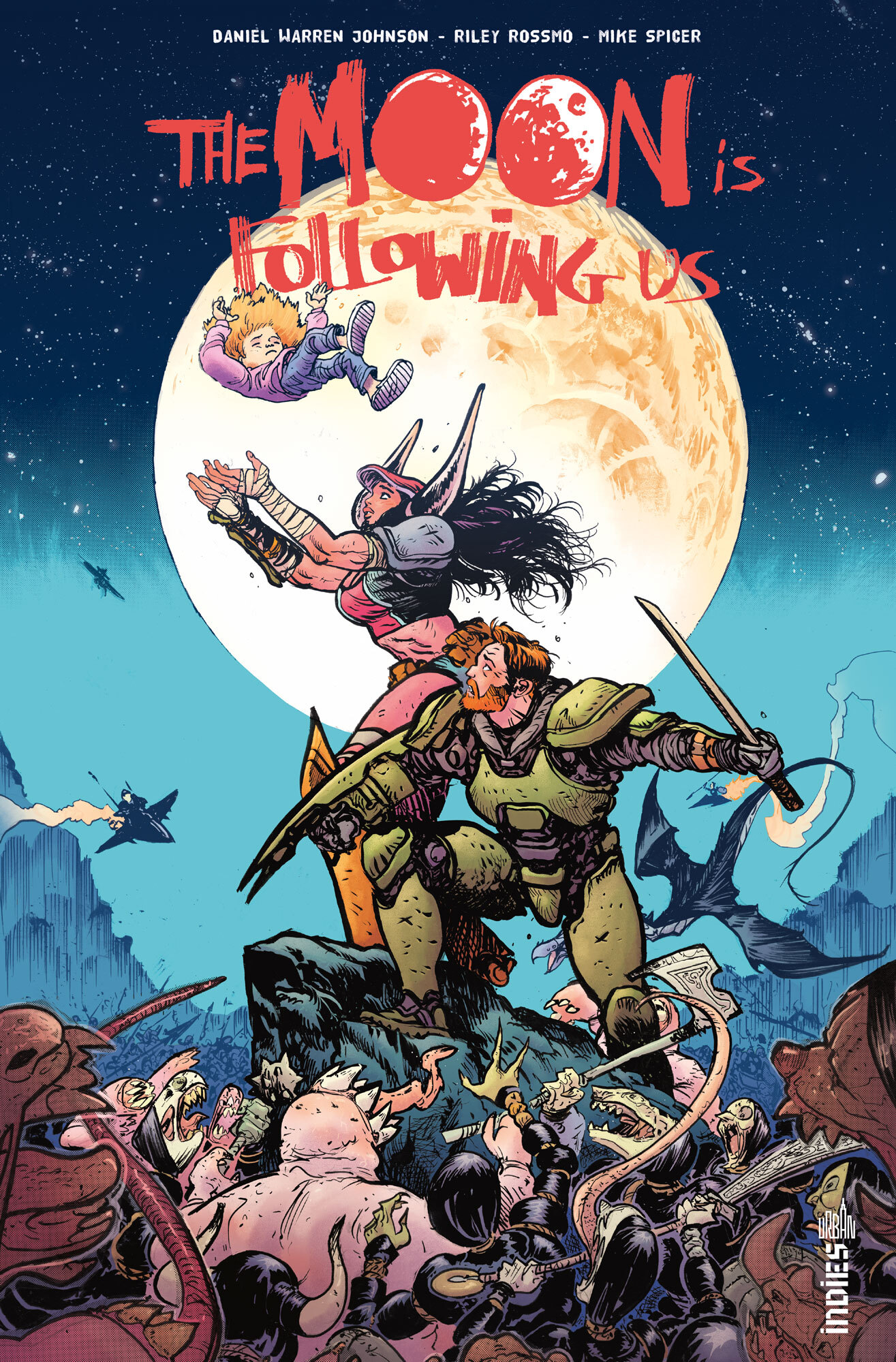 The Moon Is Following Us -  JOHNSON Daniel Warren - URBAN COMICS