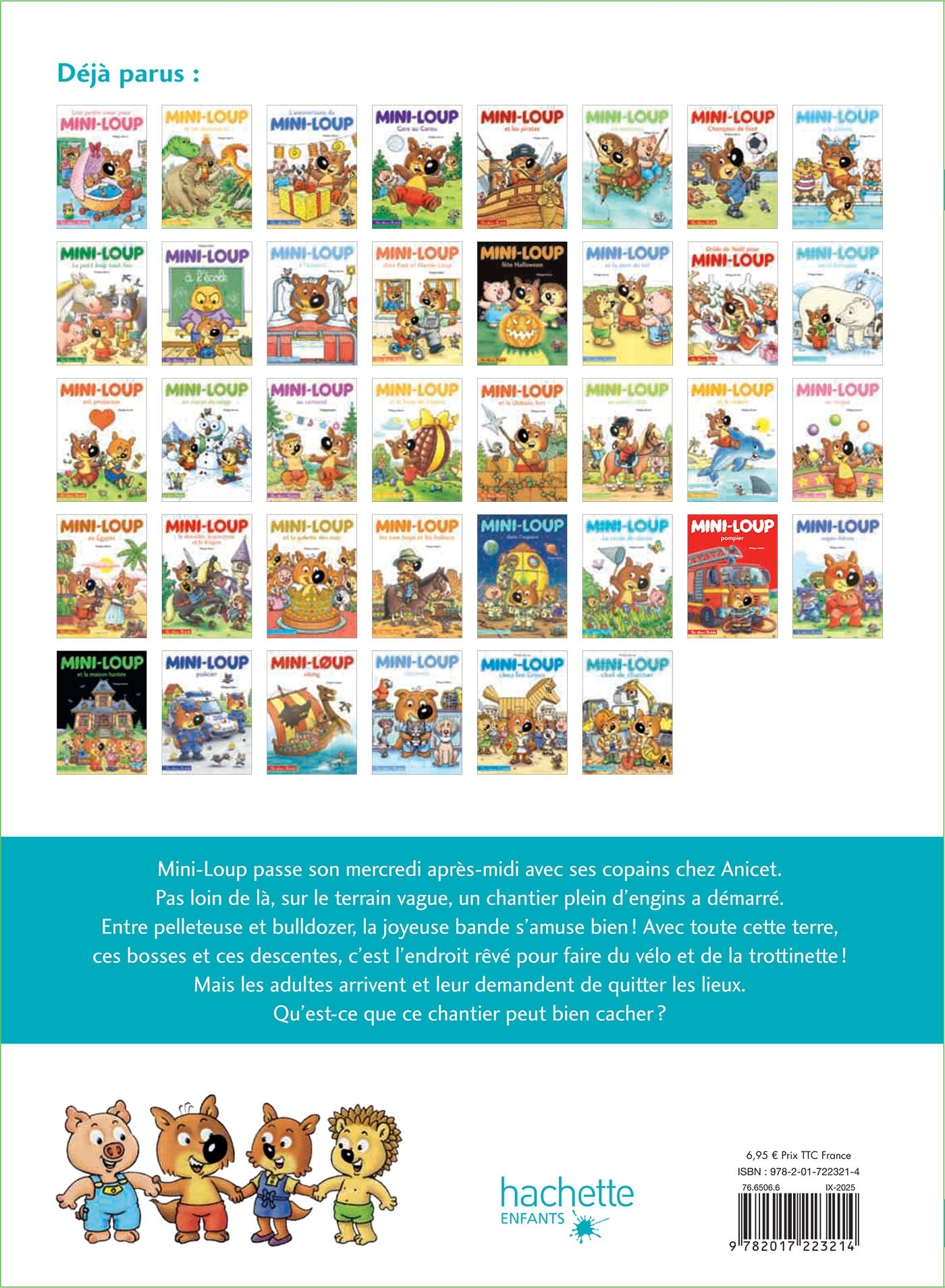 Mini-Loup chef de chantier - Philippe Matter - HACHETTE ENFANT