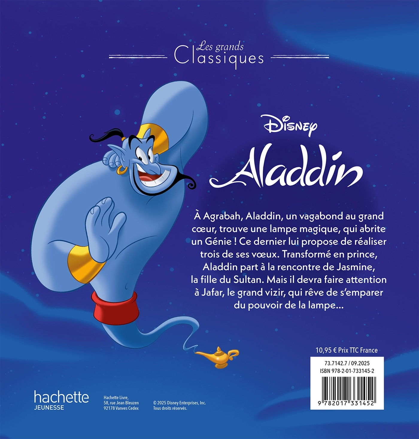 ALADDIN - Les Grands Classiques - L'histoire du film - Disney -  - DISNEY HACHETTE