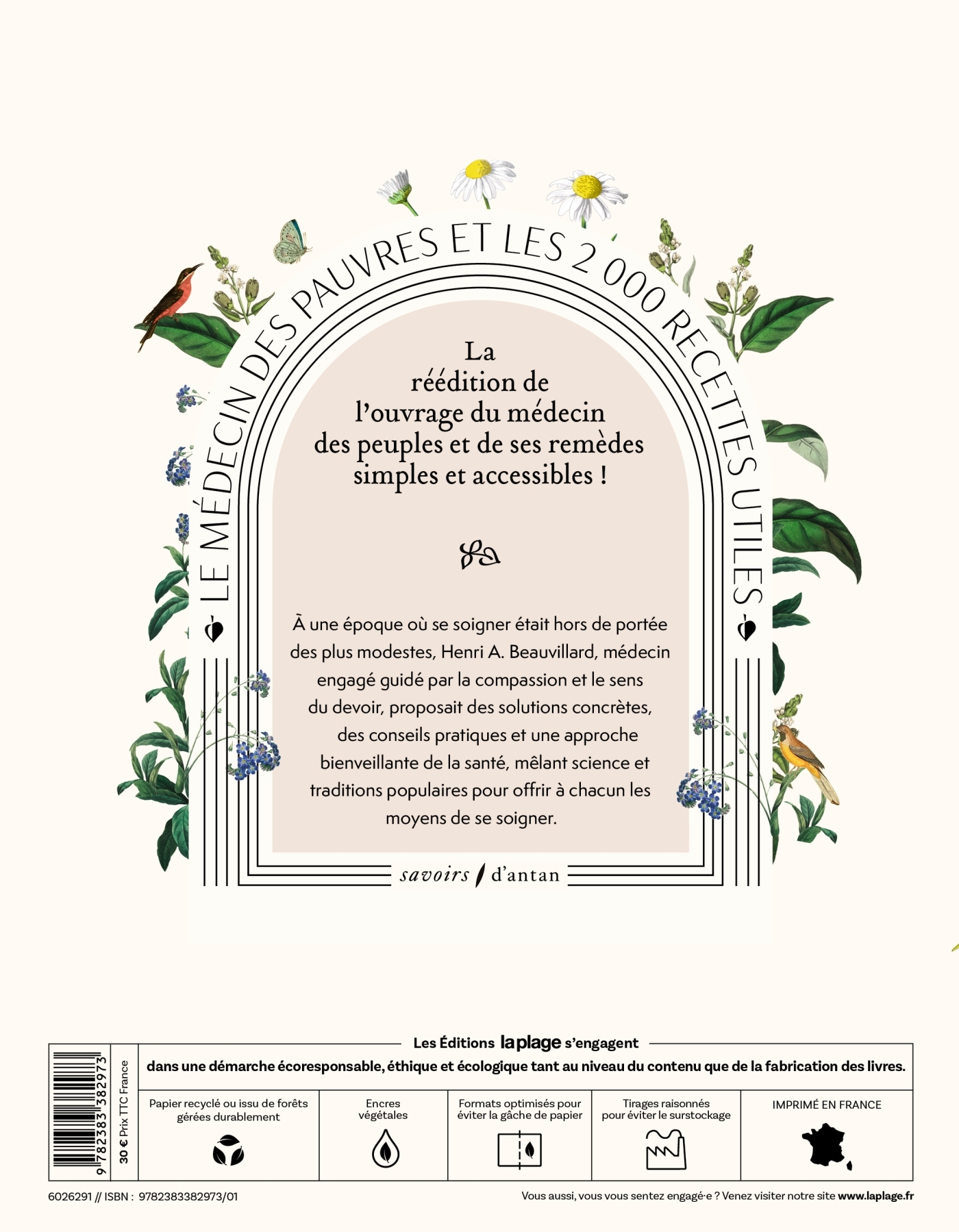 Le médecin des pauvres - Henri Albéric Beauvillard - LA PLAGE