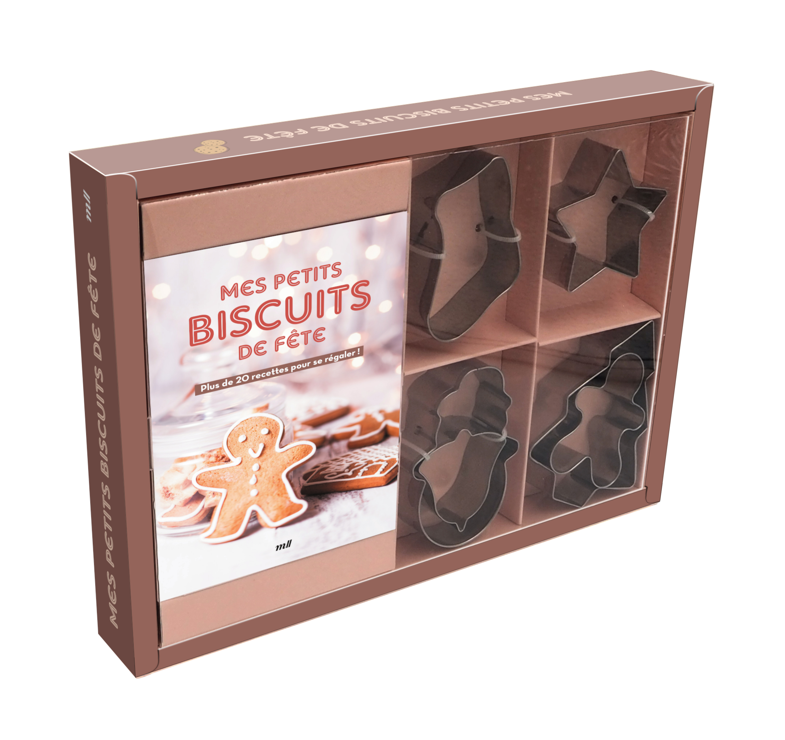 Coffret - Mes petits biscuits de fête -  Collectif - MERCILESLIVRES