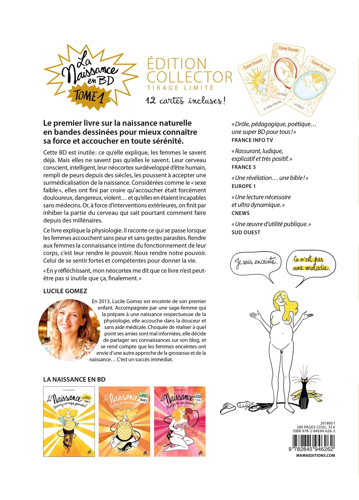 La Naissance en BD - Tome 1 - Edition Collector - Lucile Gomez - MAMA