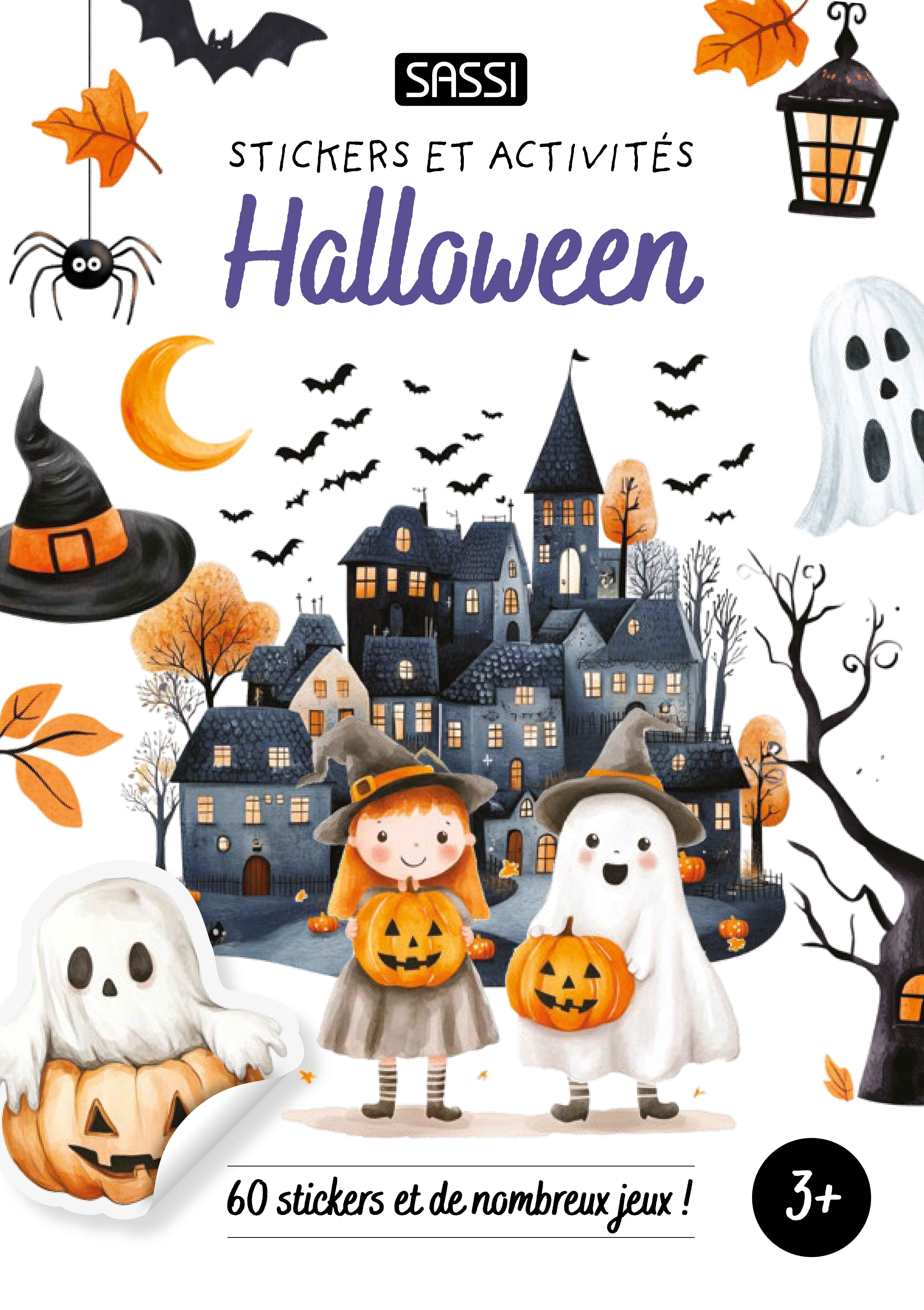 Stickers et Activités - Halloween -  AA.VV. - SASSI