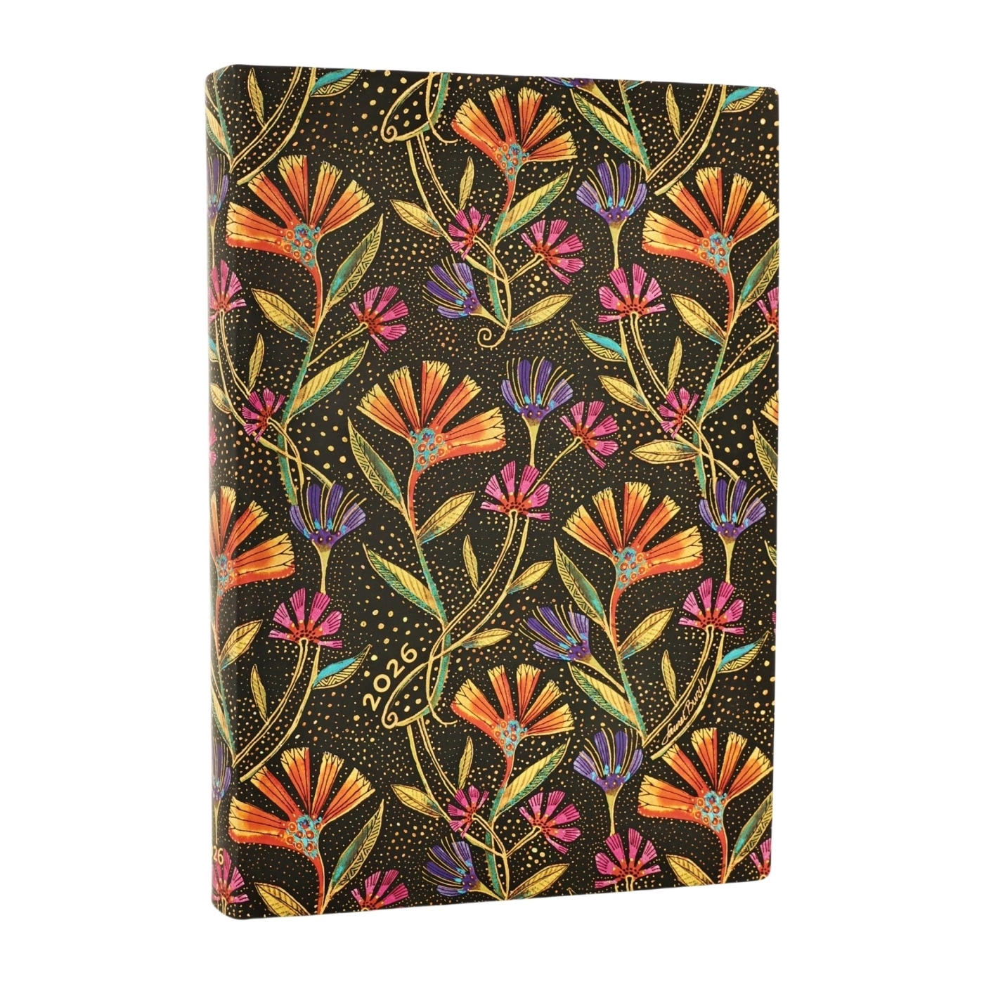 12 Mois Flexi 2026 Fleurs Sauvages Midi Un Jour par Page -  - PAPERBLANKS