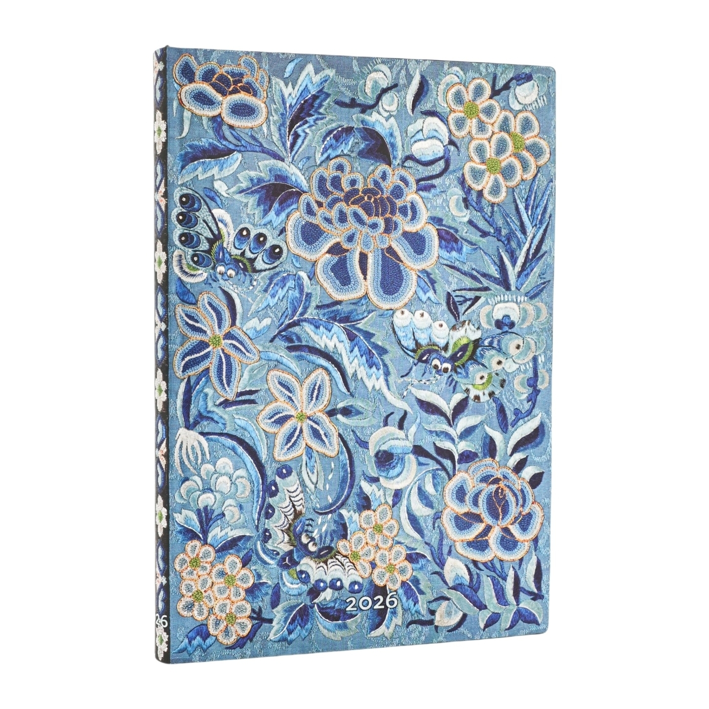 12 Mois Flexi 2026 Saule Bleu Midi Vertical -  - PAPERBLANKS