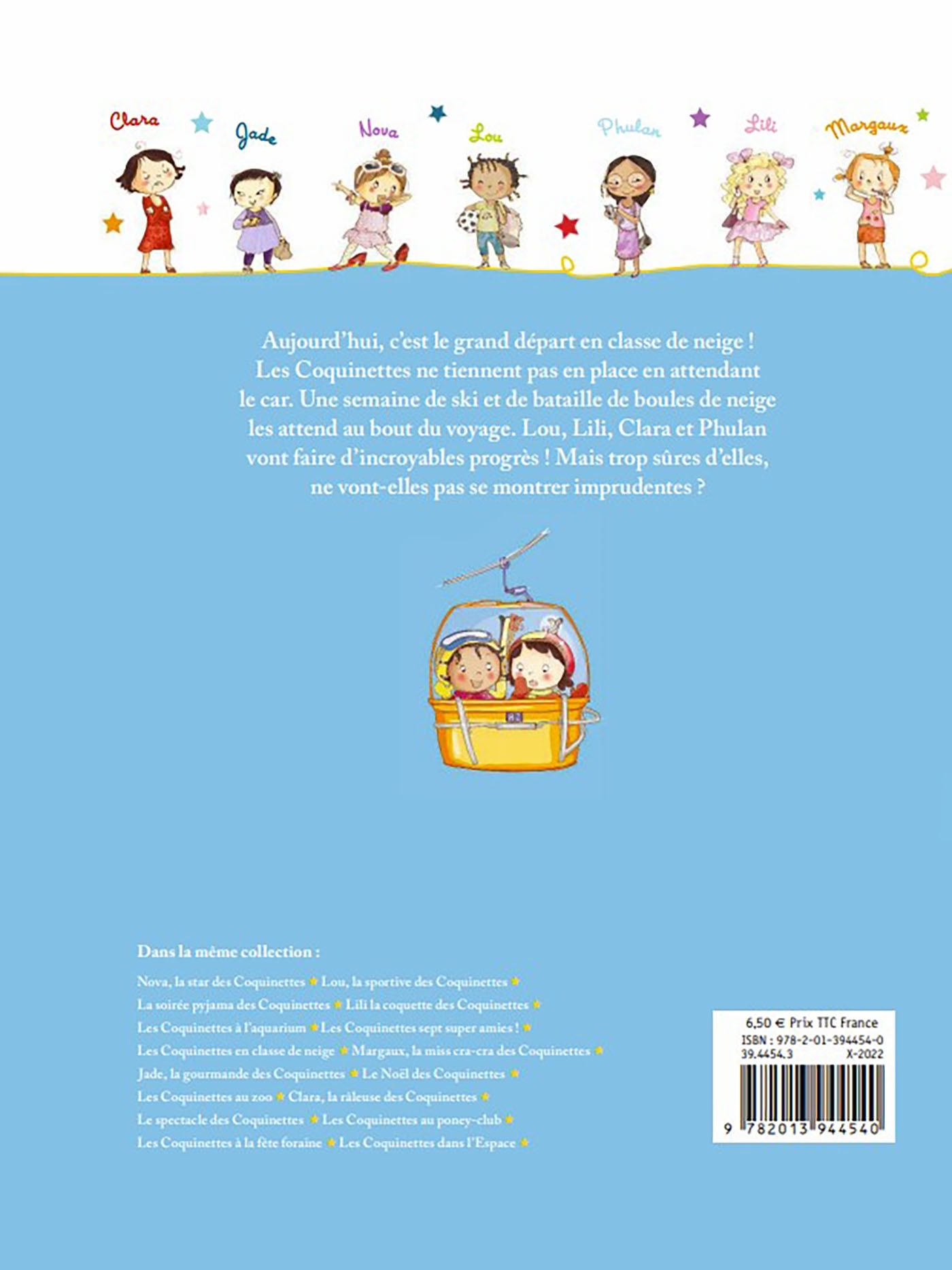 Les coquinettes en classe de neige - Fabienne Blanchut - HACHETTE ENFANT