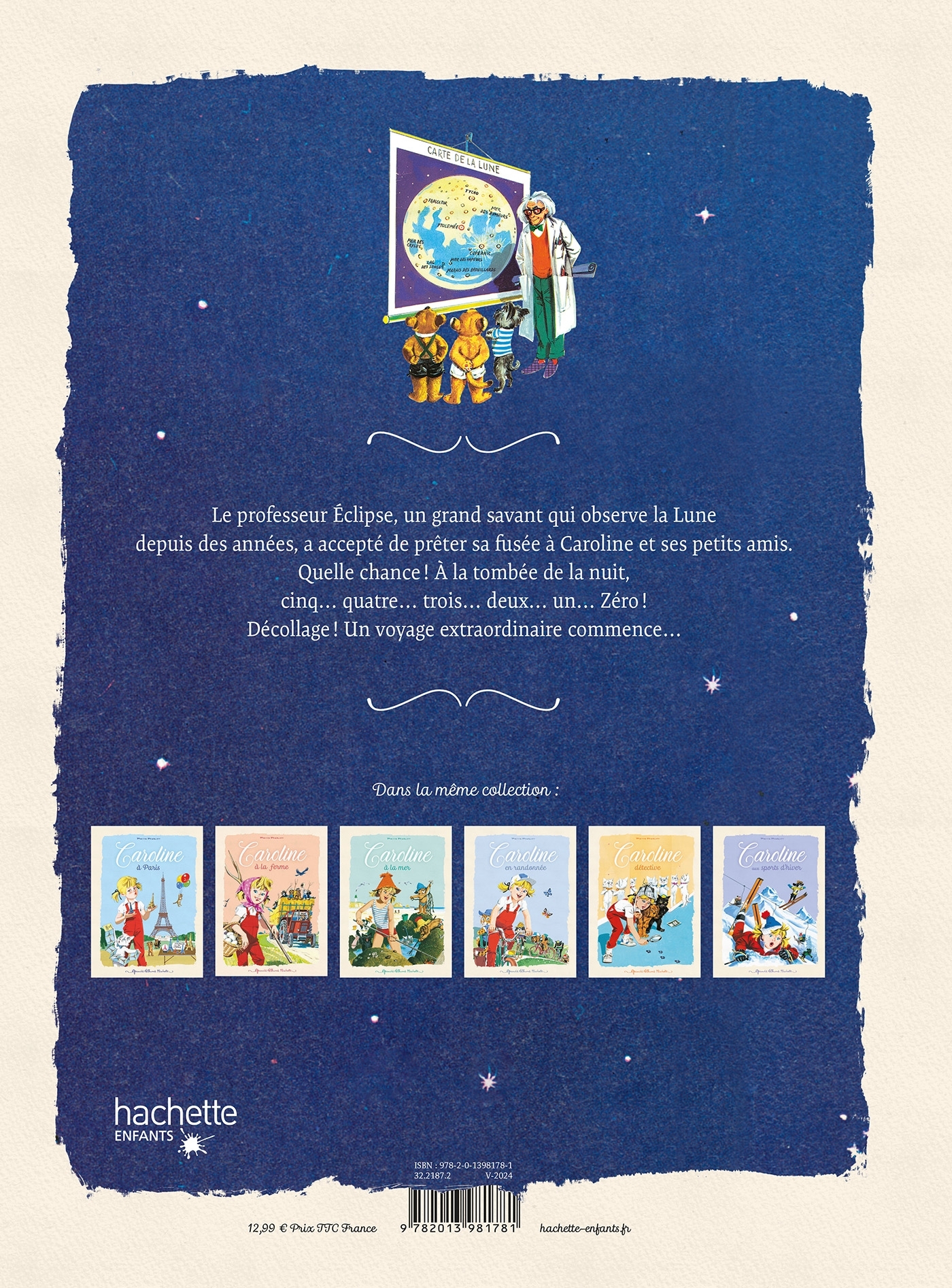 Caroline sur la Lune - PROBST PIERRE - HACHETTE ENFANT