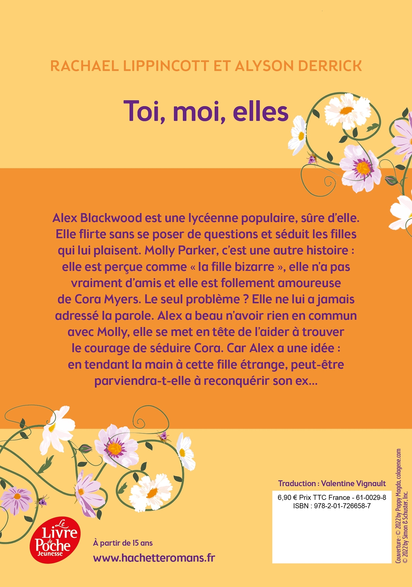 Toi, moi, elles - Rachael Lippincott, Alyson Derrick - POCHE JEUNESSE