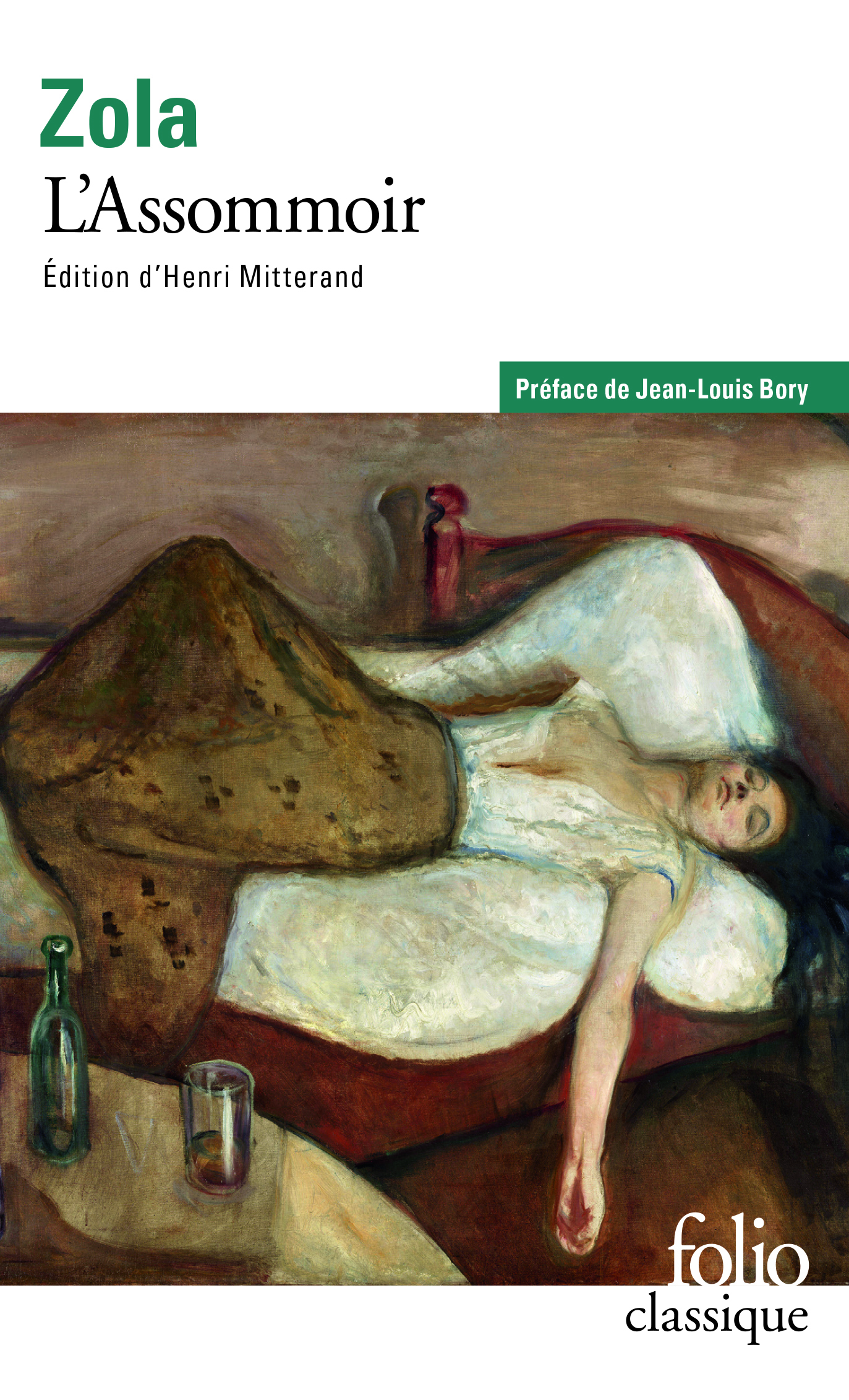L'Assommoir - Émile Zola, Jean-Louis Bory, Henri Mitterand - FOLIO