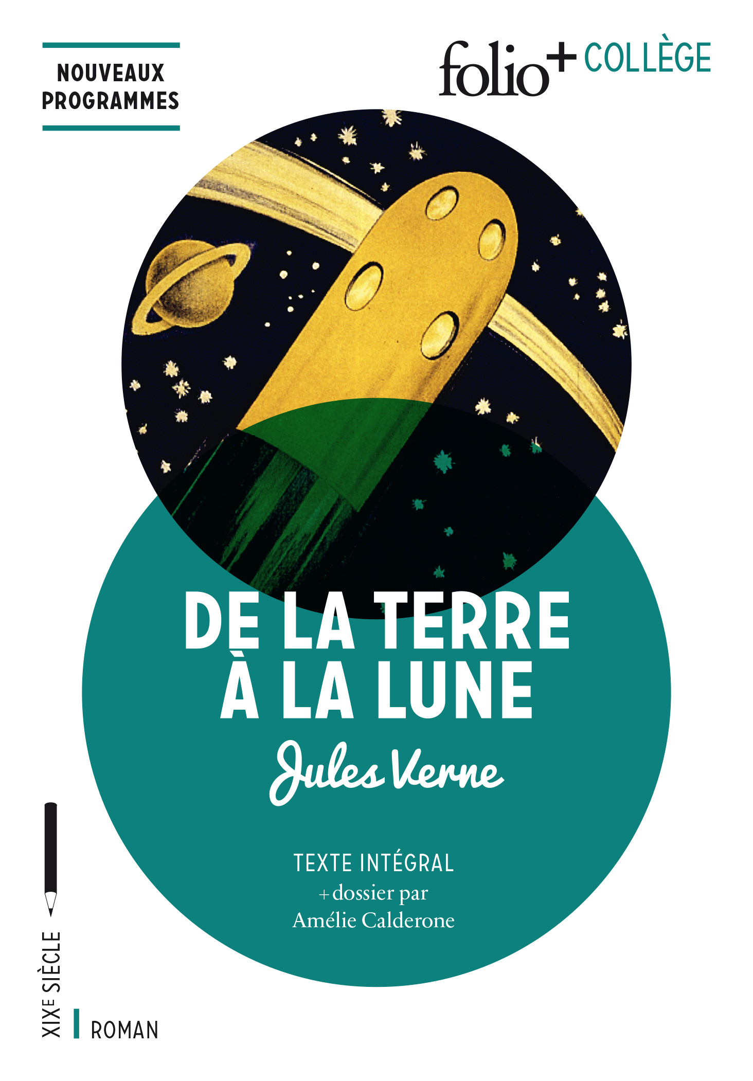 De la Terre à la Lune - Jules Verne - FOLIO