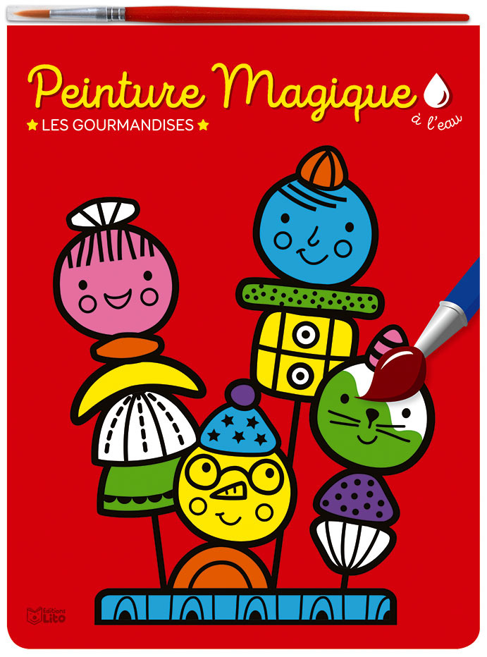PEINTURE MAGIQUE GOURMANDISES - XXX - LITO