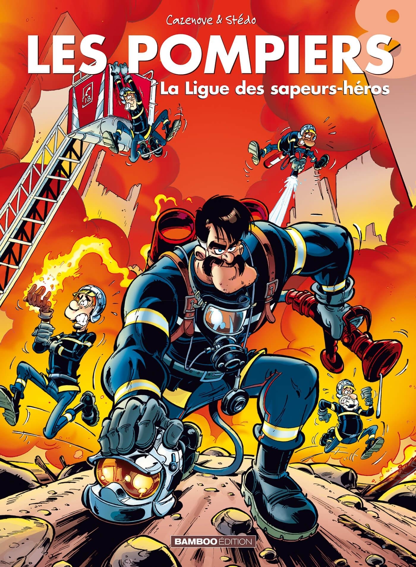 Les Pompiers - tome 08 - Christophe Cazenove - BAMBOO