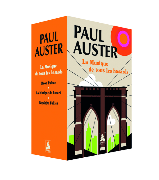 COFFRET BABEL PAUL AUSTER LA MUSIQUE DE TOUS LES HASARDS -  AUSTER PAUL/LE BOEUF CHRISTINE, Paul Auster - ACTES SUD