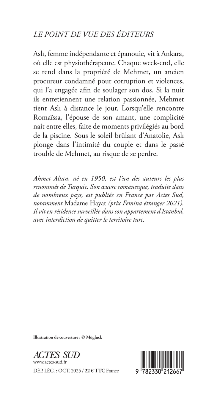 BOLÉRO -  ALTAN AHMET/LAPEYRE DE CABANES JULIEN, Ahmet Altan, Timour Muhidine - ACTES SUD