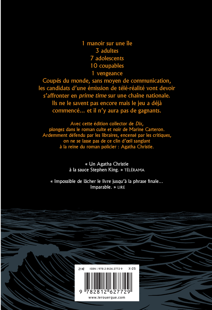 DIX COLLECTOR - Marine CARTERON - ROUERGUE