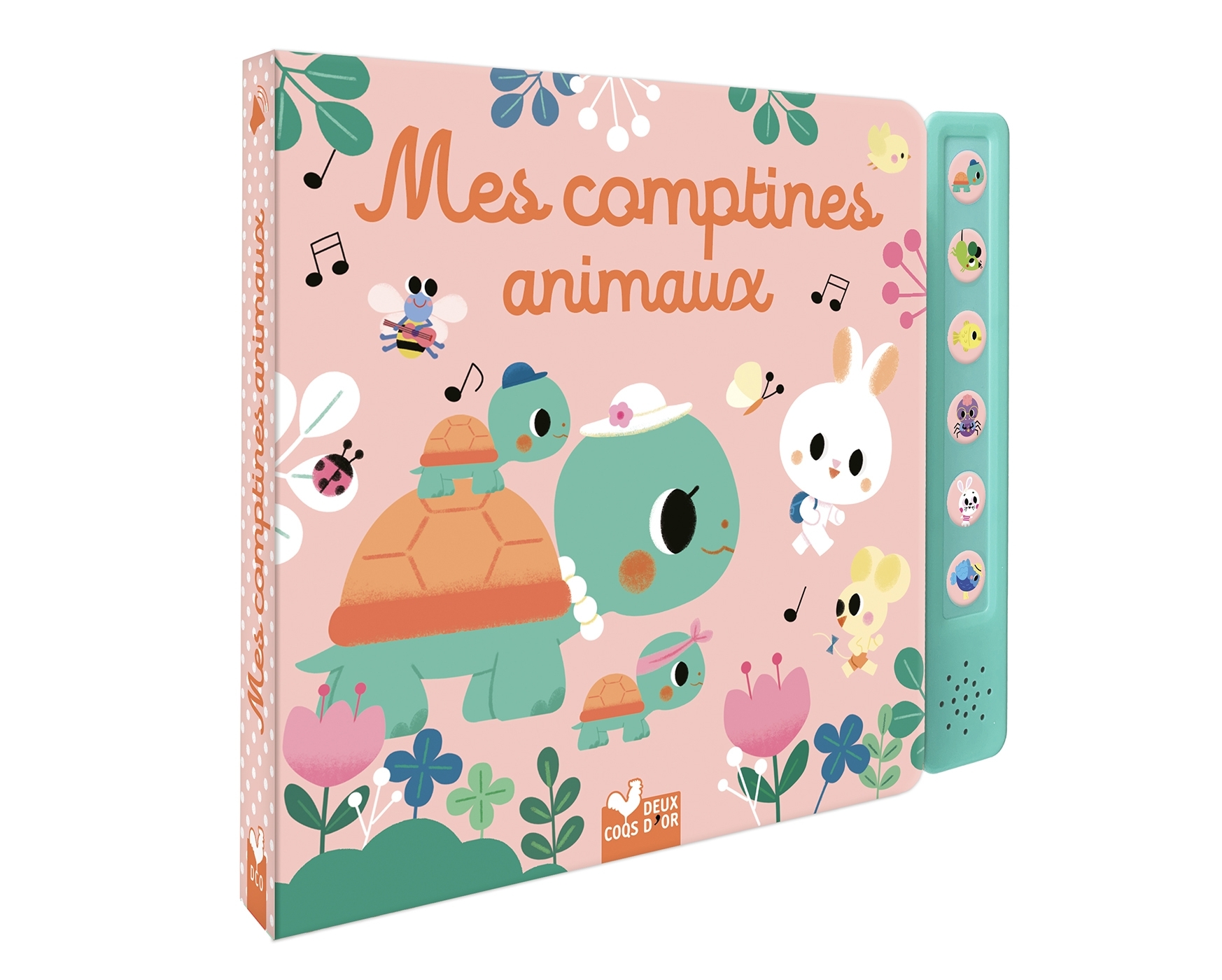 Mes comptines animaux - livre sonore avec boitier -  - DEUX COQS D OR