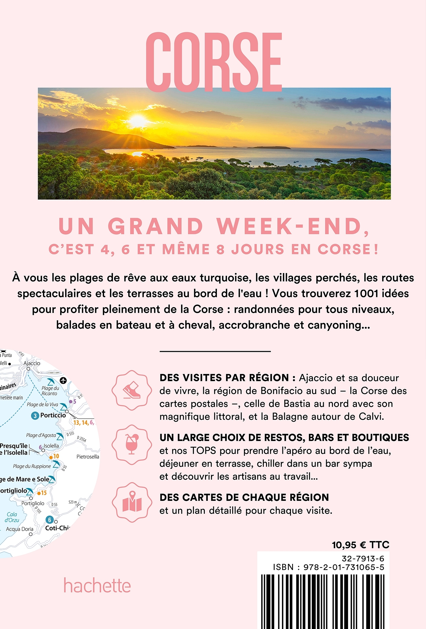Corse Un Grand Week-end - Pierre Pinelli - HACHETTE TOURI