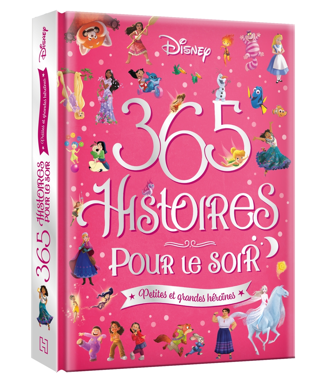 DISNEY - 365 Histoires pour le Soir - Petites et Grandes Héroïnes -  - DISNEY HACHETTE