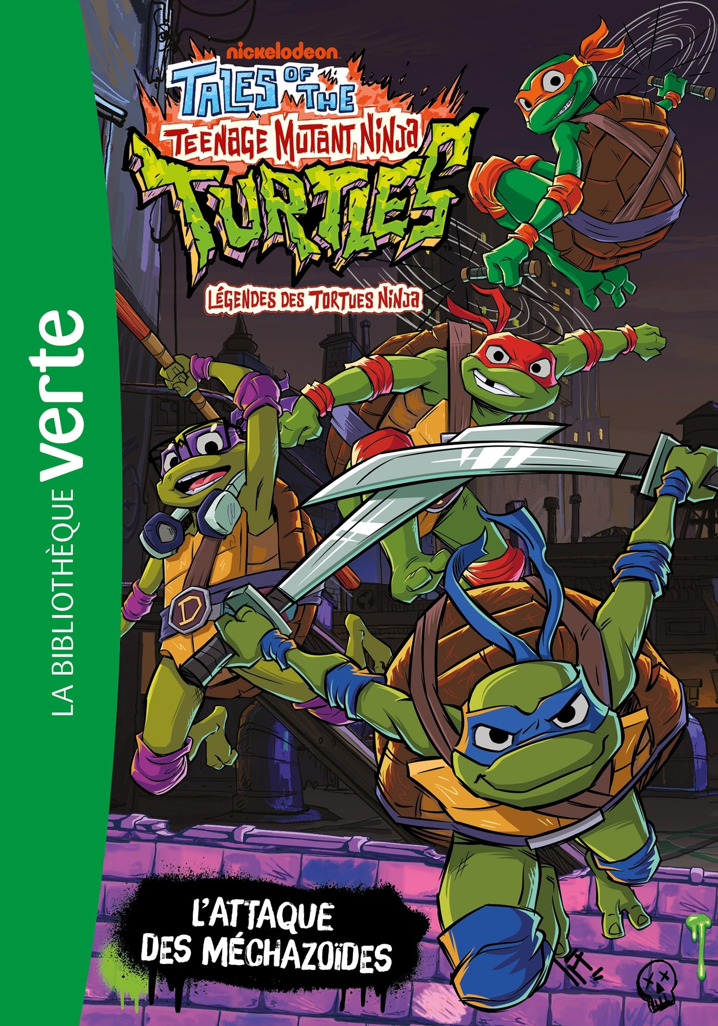 Légendes des Tortues Ninja 01 - L'attaque des Méchazoïdes -   - HACHETTE JEUN.