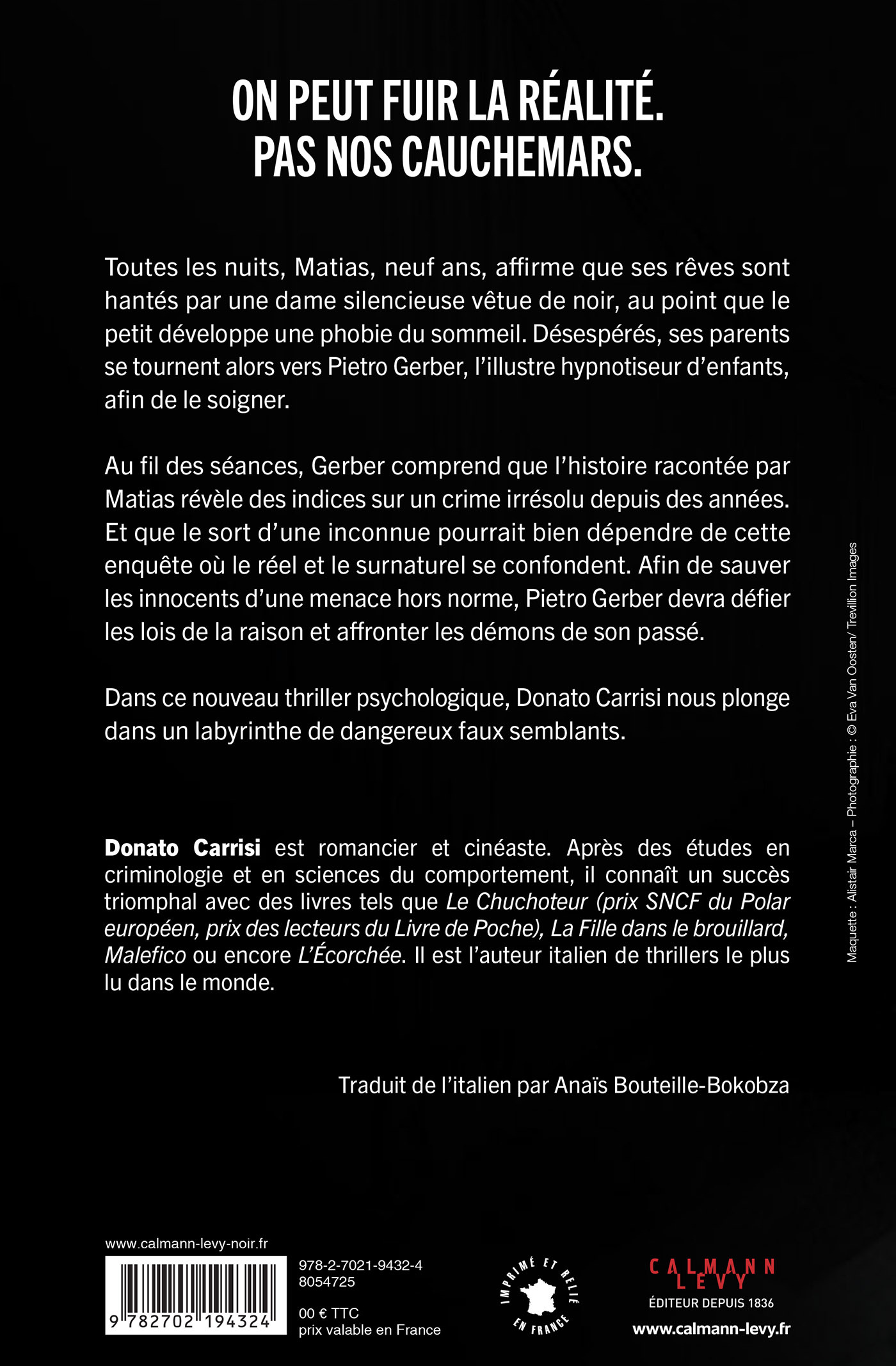 La Maison des silences - Donato Carrisi - CALMANN-LEVY