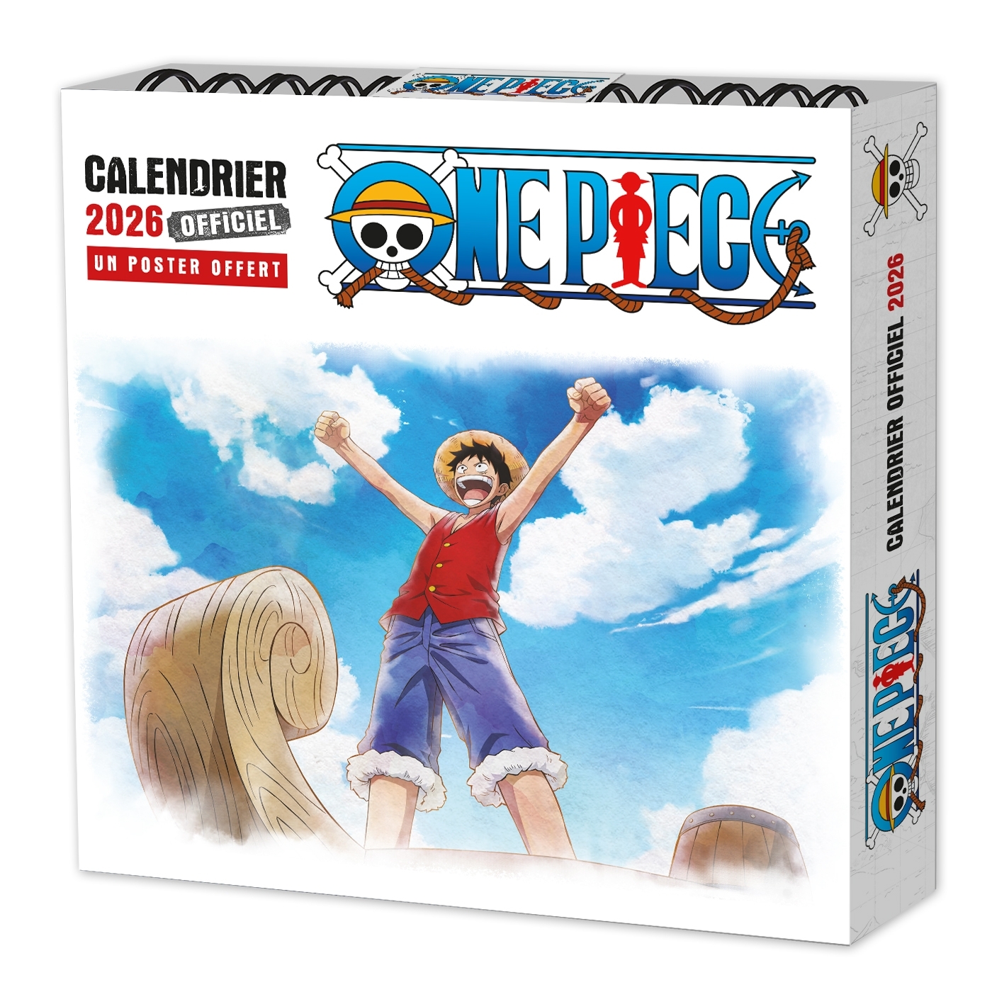 CALENDRIER OFFICIEL ONE PIECE 2026 -   - PLAY BAC