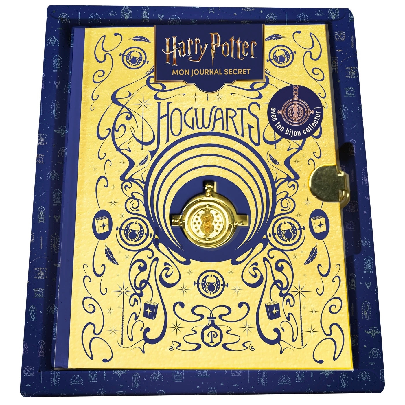Harry Potter - Mon journal secret retourneur de temps pendentif -  Play Bac Éditions - PLAY BAC