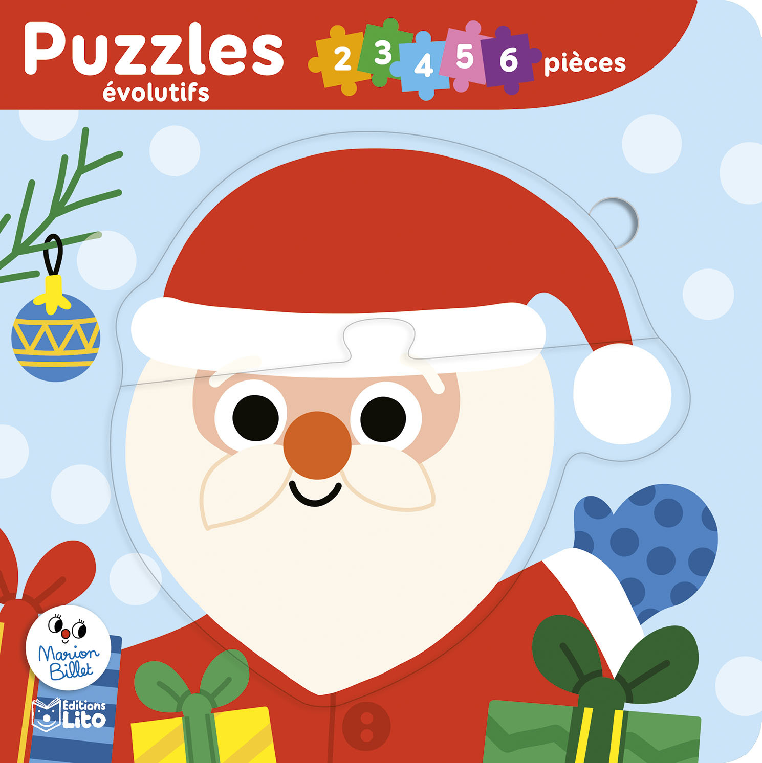 PUZZLES EVOLUTIFS JOYEUX NOEL -  - LITO