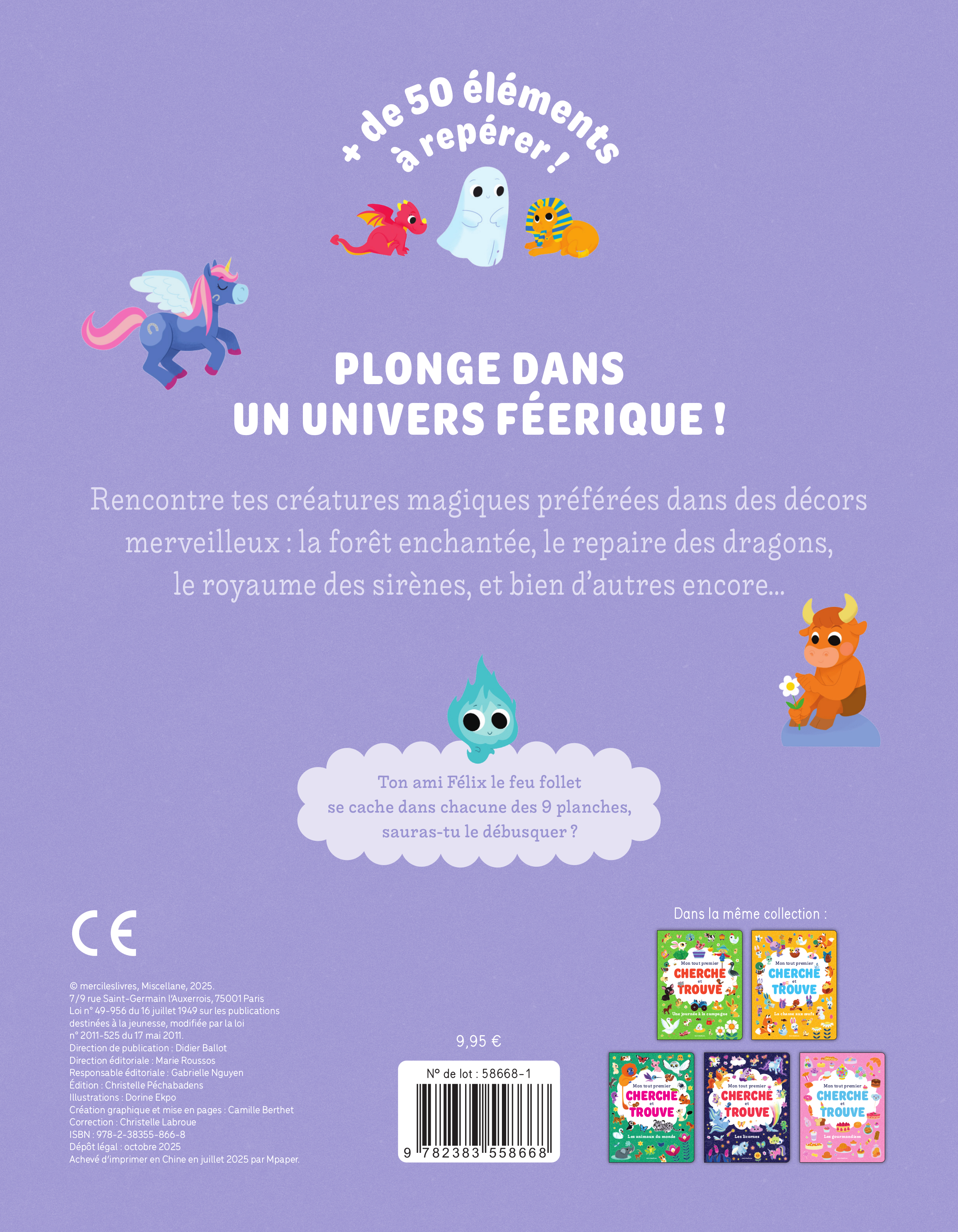 Mon tout premier cherche et trouve - Les mondes enchantés -  Collectif - MERCILESLIVRES