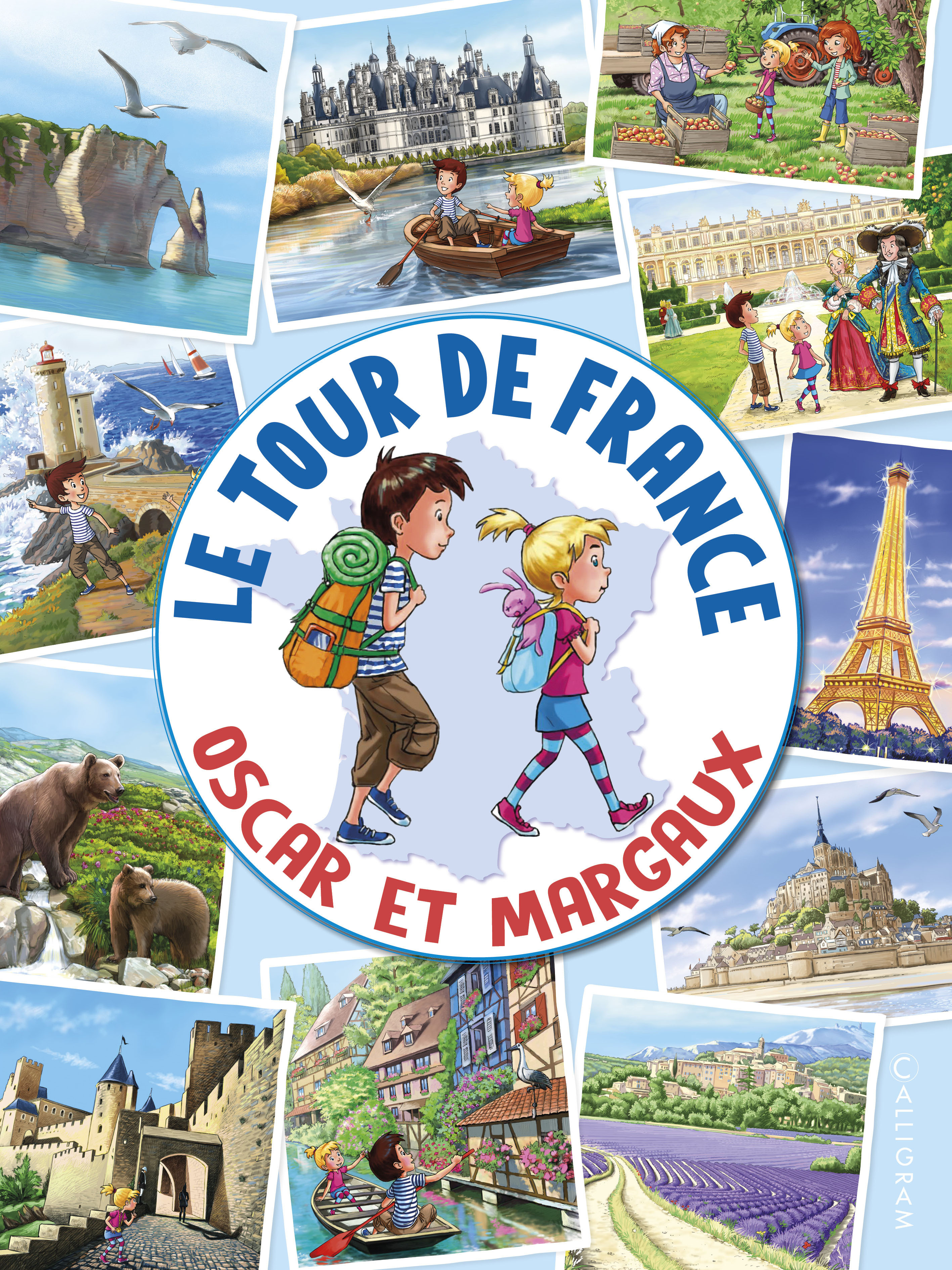 Le Tour de France avec Oscar et Margaux -  Collectif - CALLIGRAM