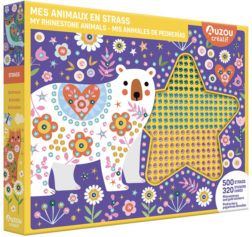 Mes animaux en strass -  - AUZOU
