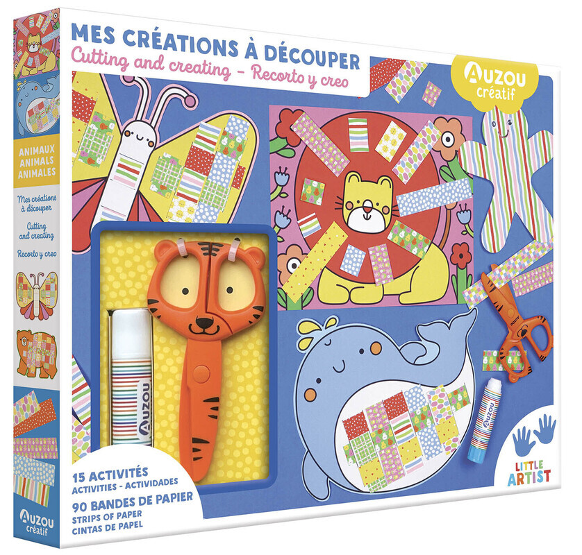 Mes créations à découper -  - AUZOU