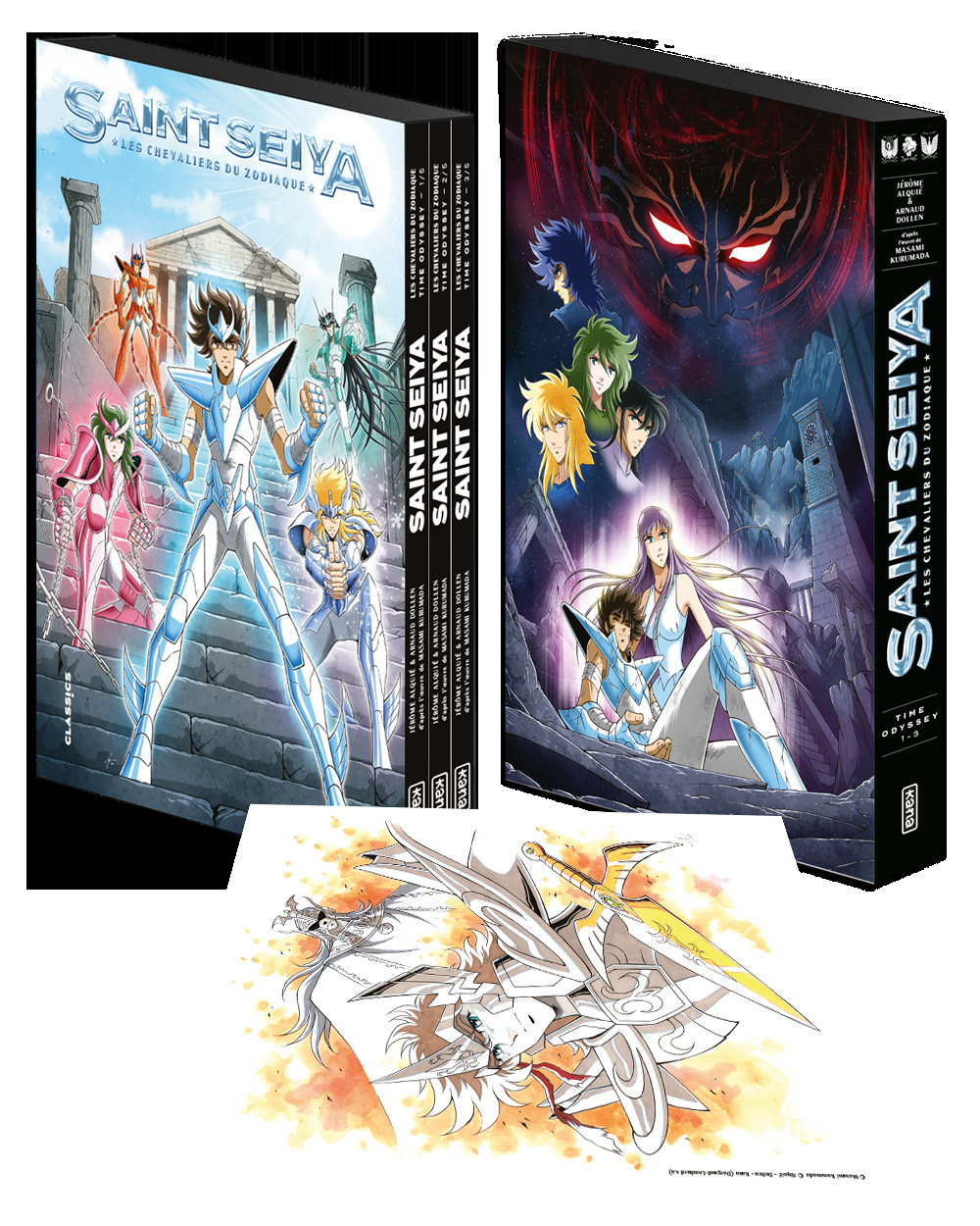 Coffret Saint Seiya - Time Odyssey T 1 - 2 - 3 + ex libris -  - KANA