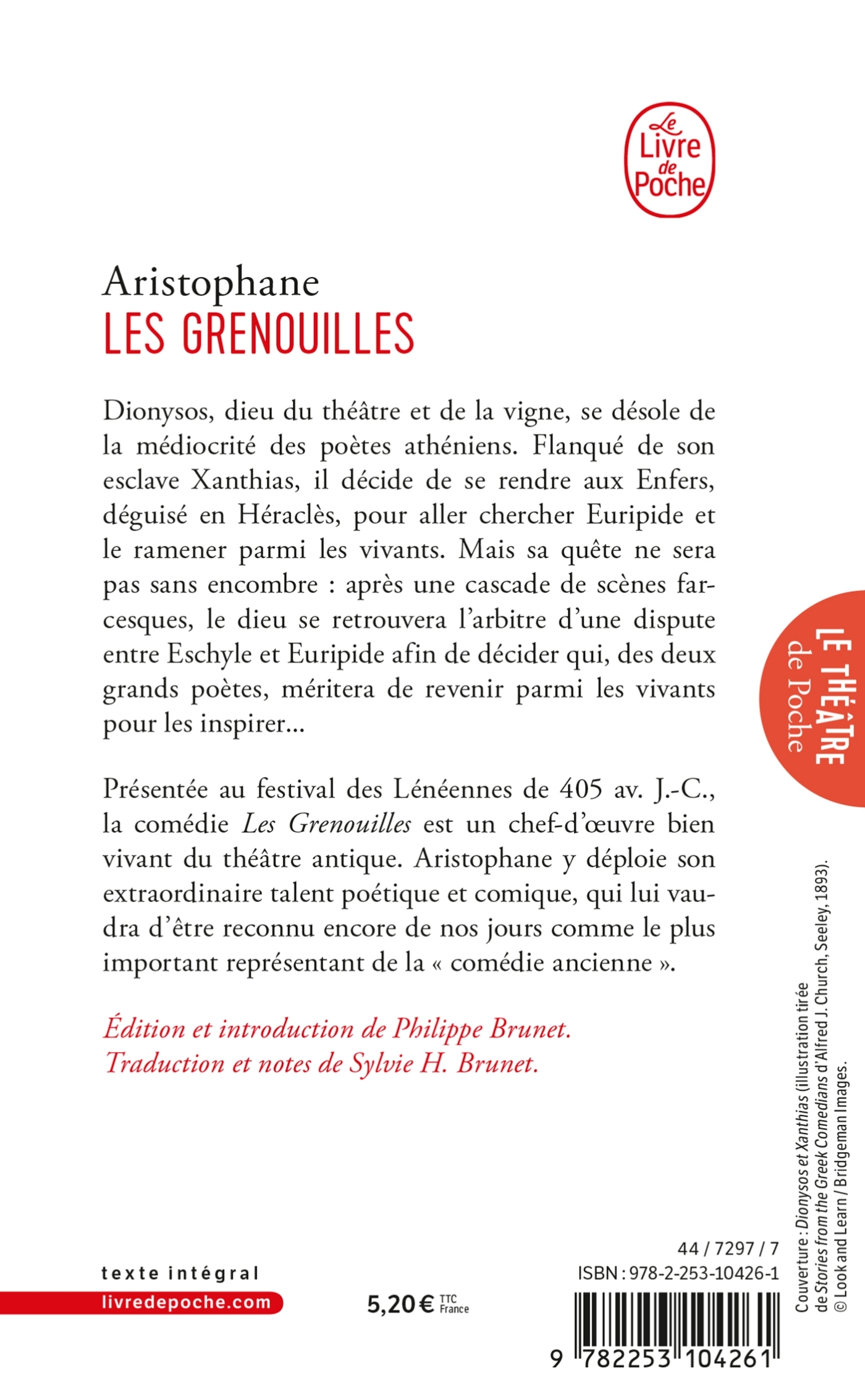 Les Grenouilles -  Aristophane - LGF