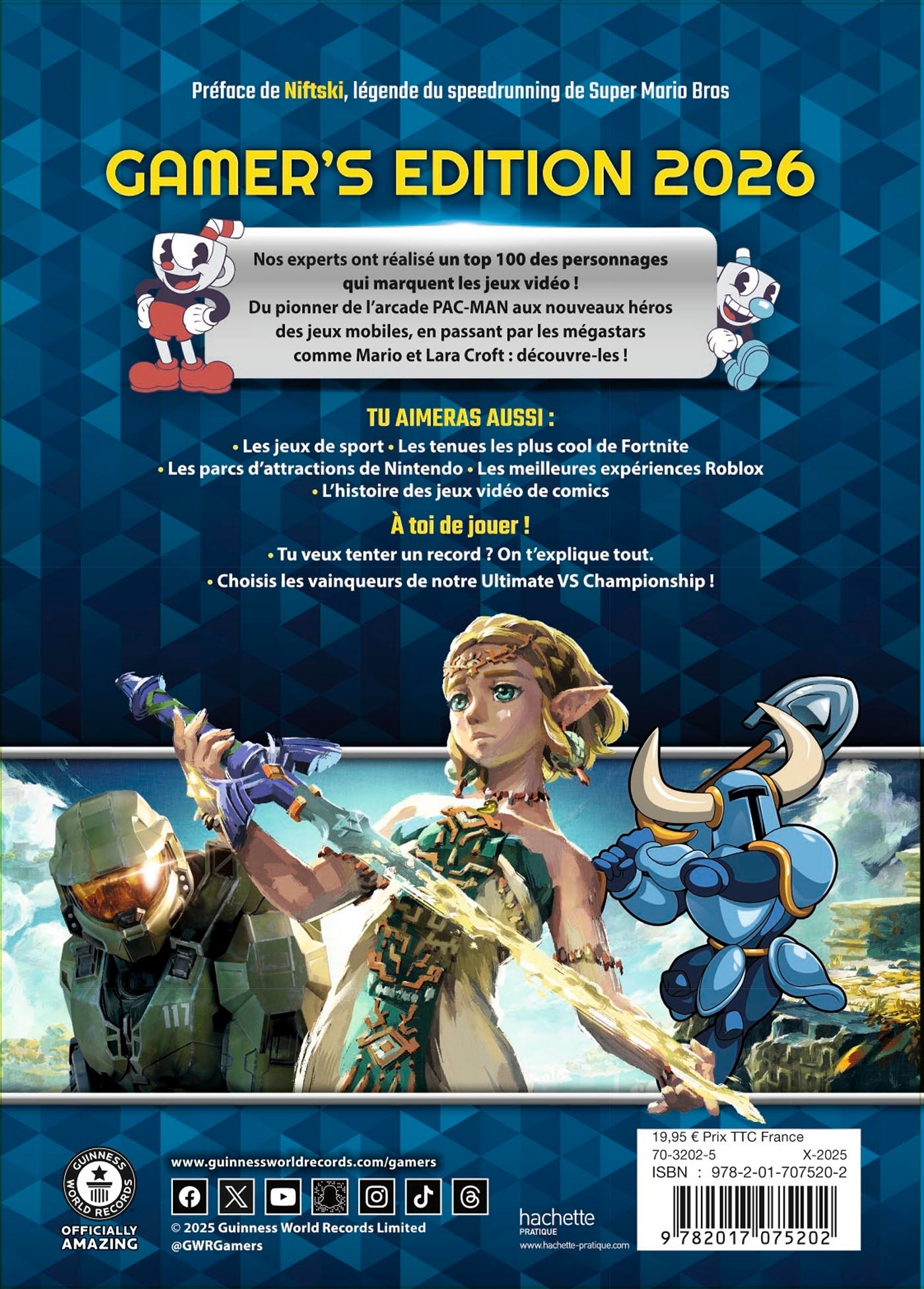 Guinness World Records Gamer 2026 -   - HACHETTE PRAT