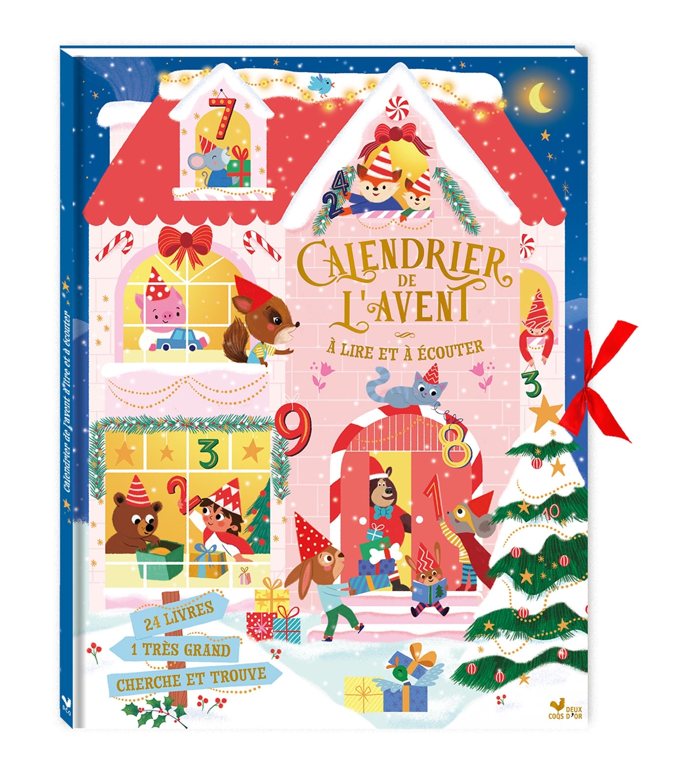 Mon calendrier de l'avent à lire et à écouter -  - DEUX COQS D OR